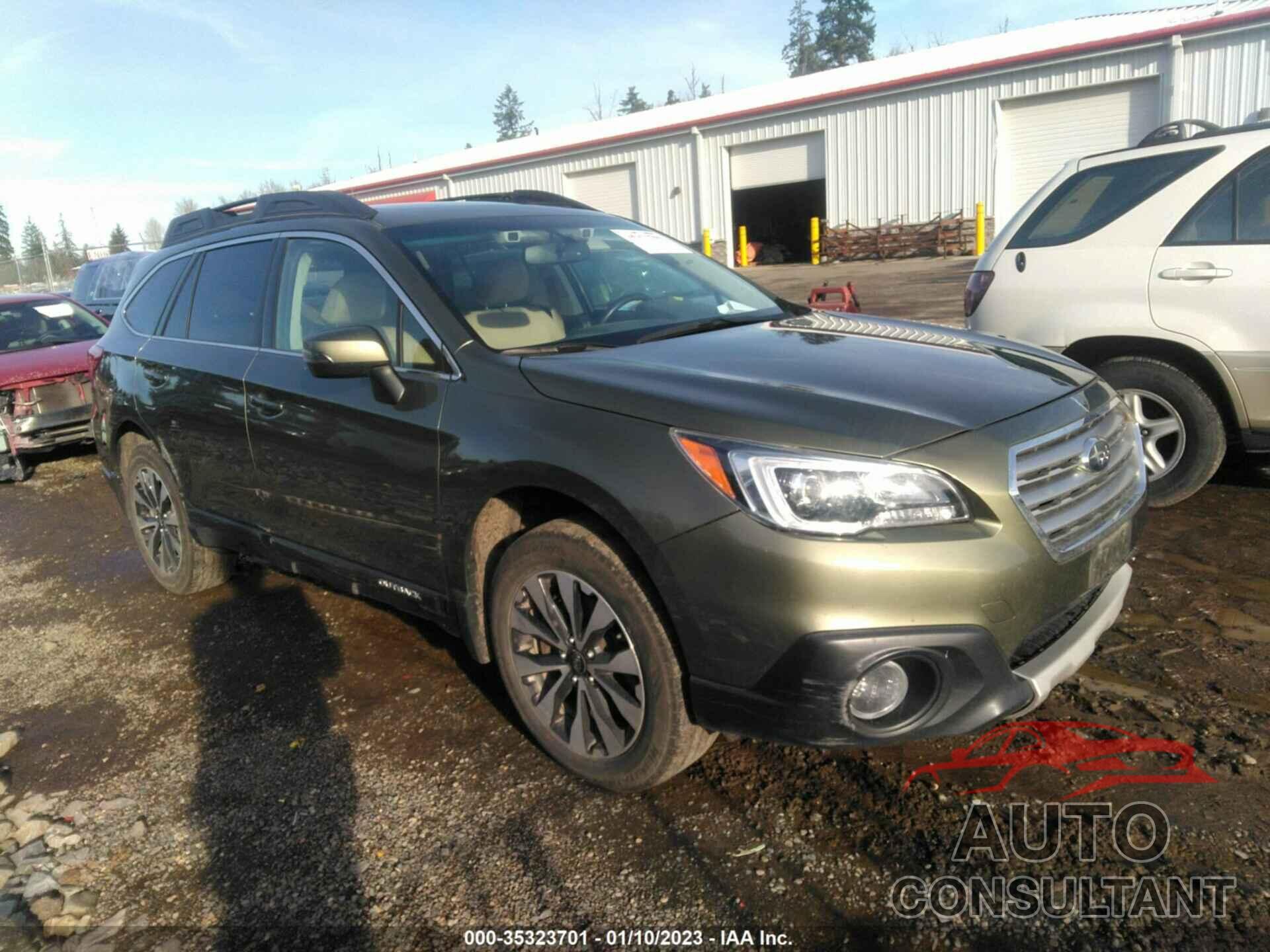 SUBARU OUTBACK 2016 - 4S4BSENCXG3344474