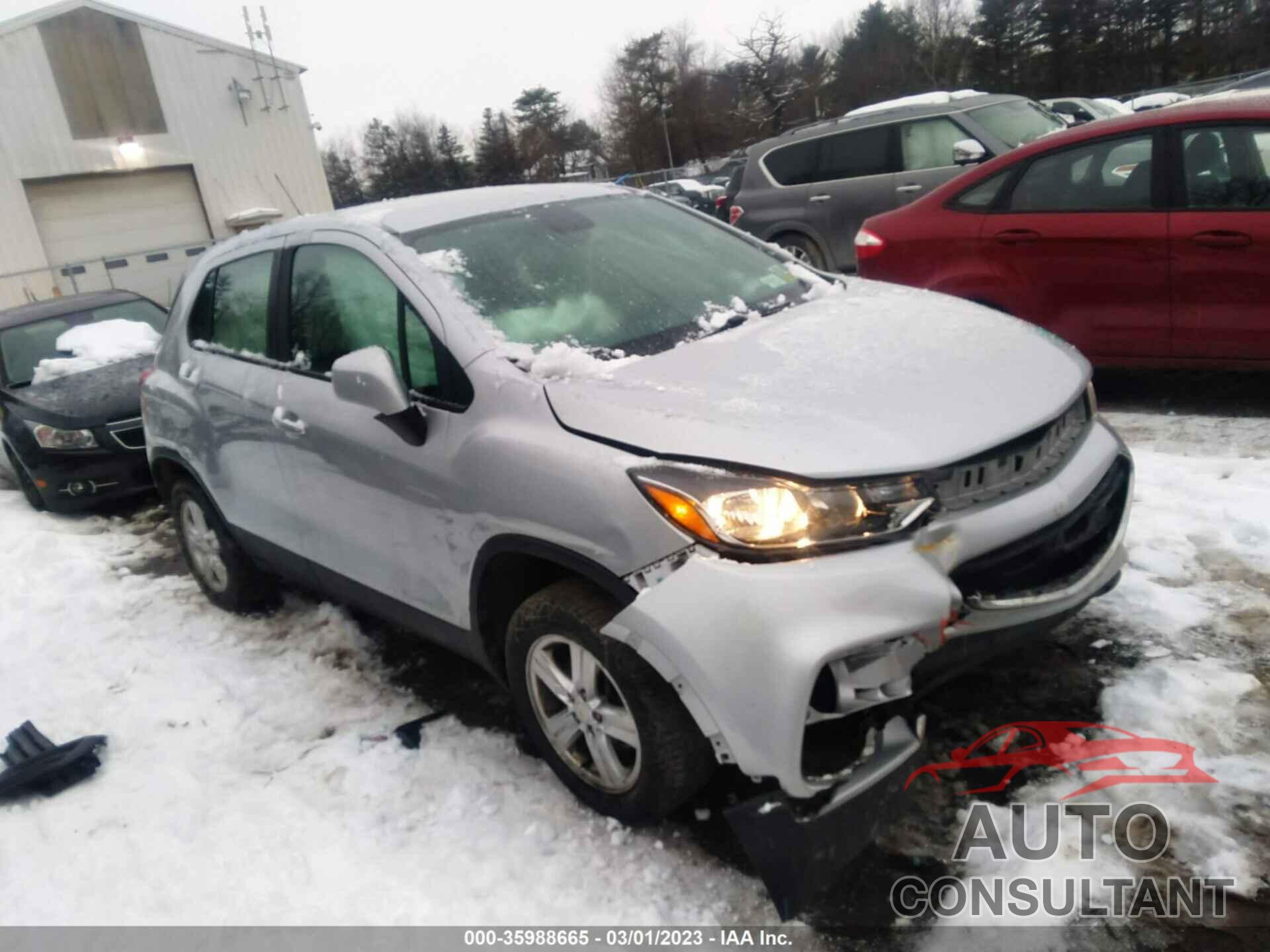 CHEVROLET TRAX 2018 - KL7CJNSB9JB721118