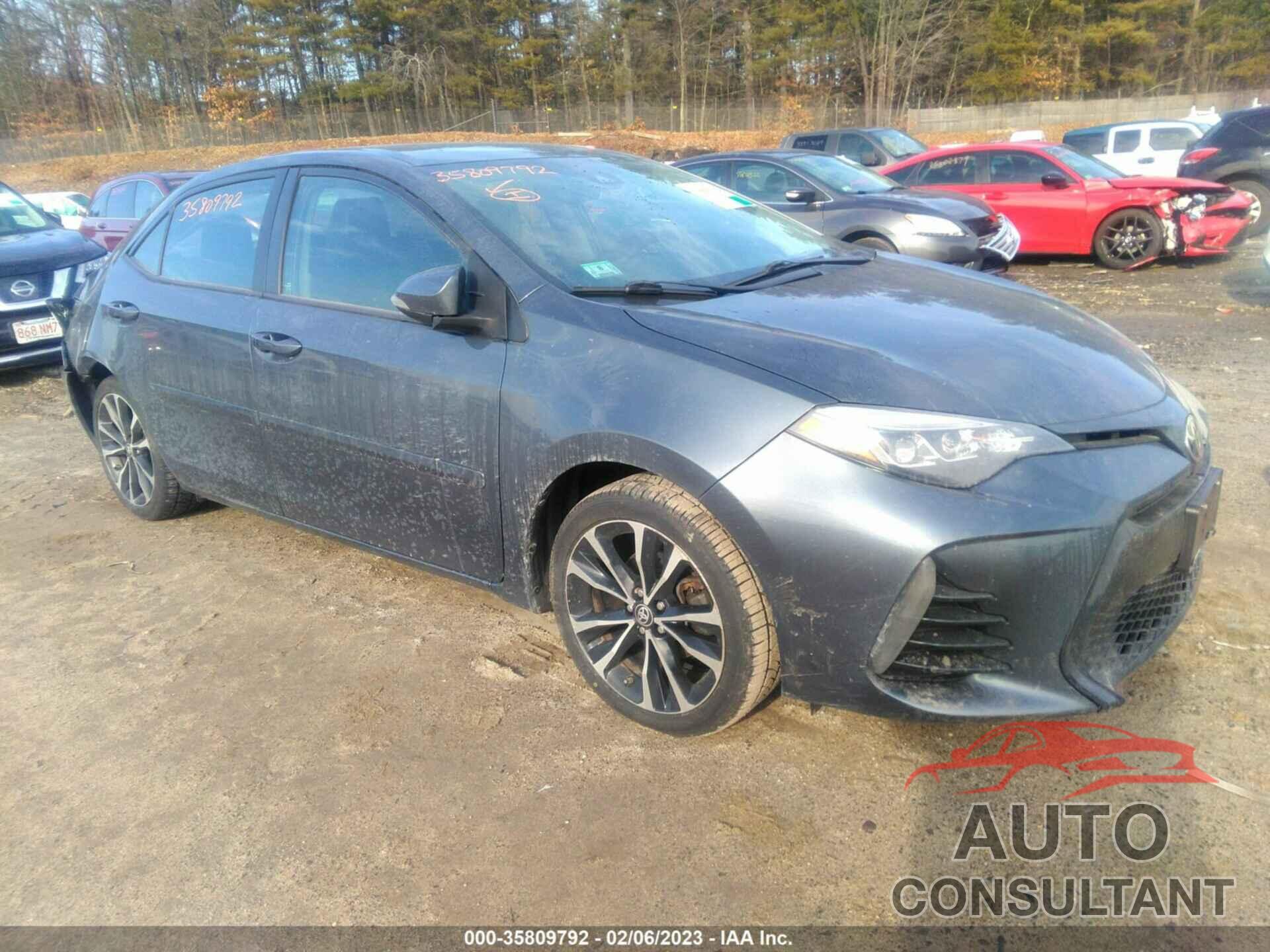 TOYOTA COROLLA 2017 - 2T1BURHE9HC828700