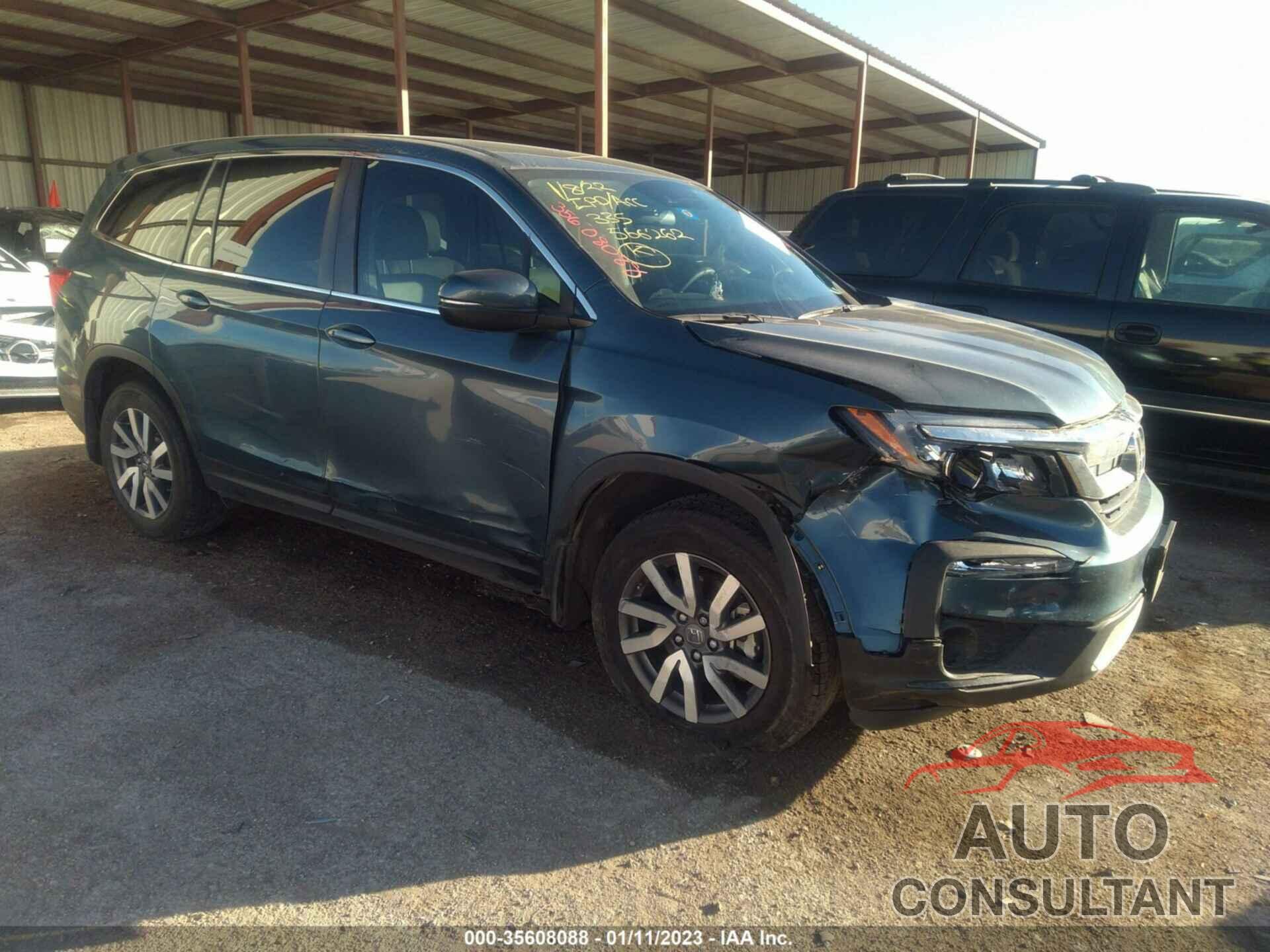HONDA PILOT 2021 - 5FNYF5H34MB019509