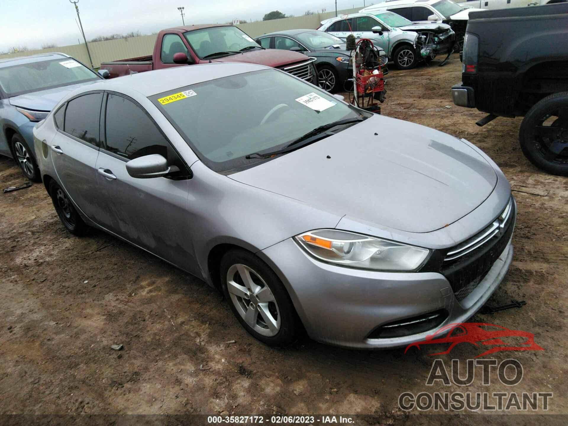 DODGE DART 2015 - 1C3CDFAA3FD187543