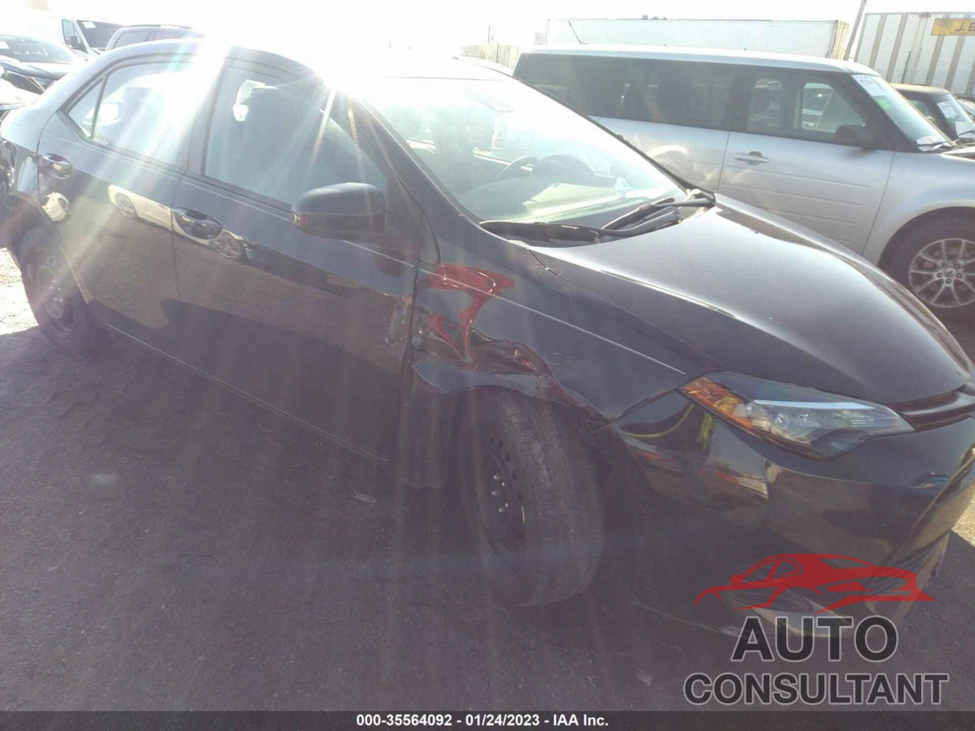 TOYOTA COROLLA 2019 - 2T1BURHE5KC198780