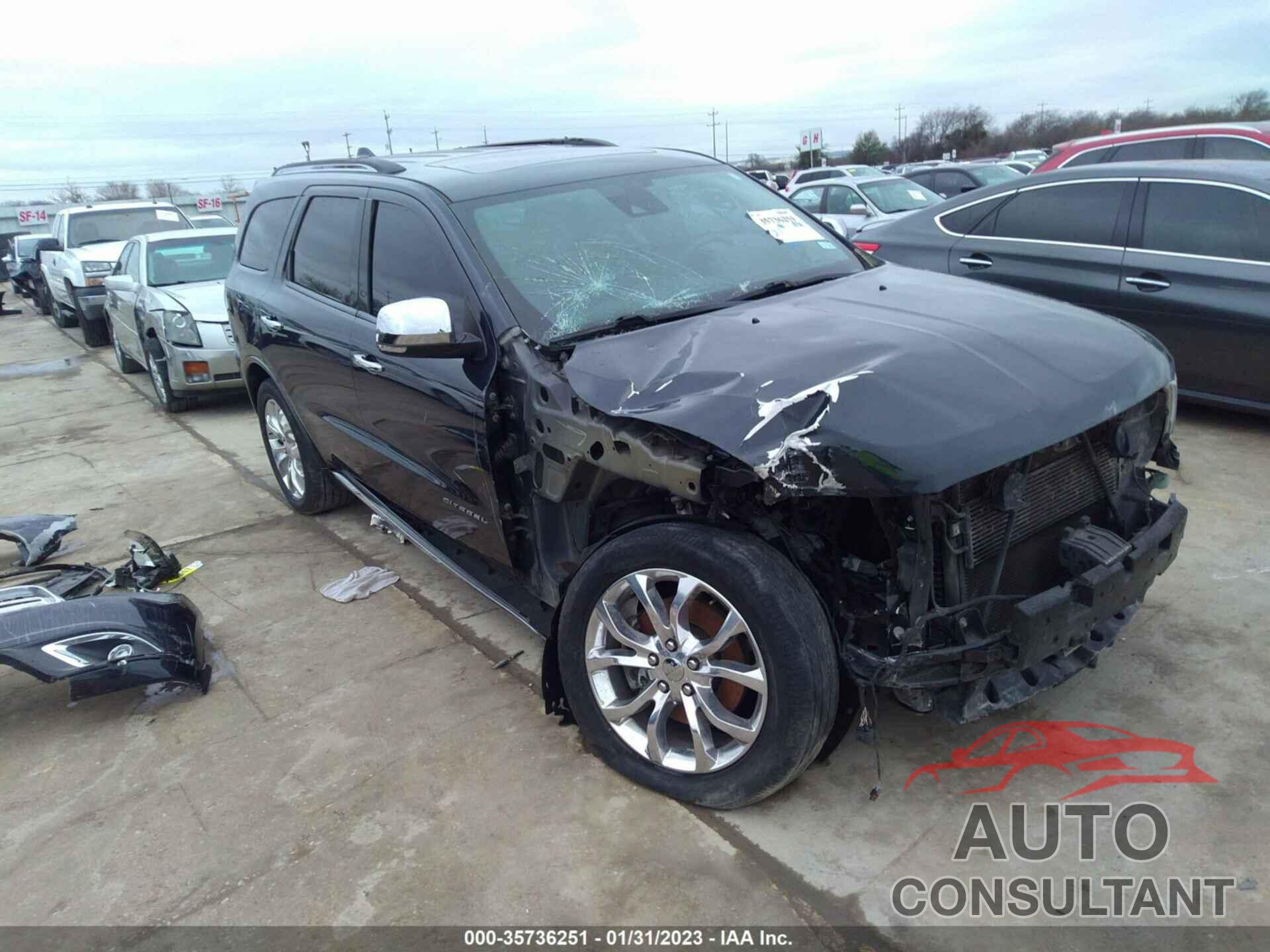 DODGE DURANGO 2016 - 1C4RDJEGXGC309121
