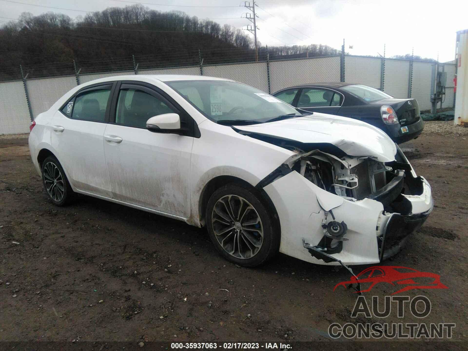 TOYOTA COROLLA 2016 - 2T1BURHE9GC738350
