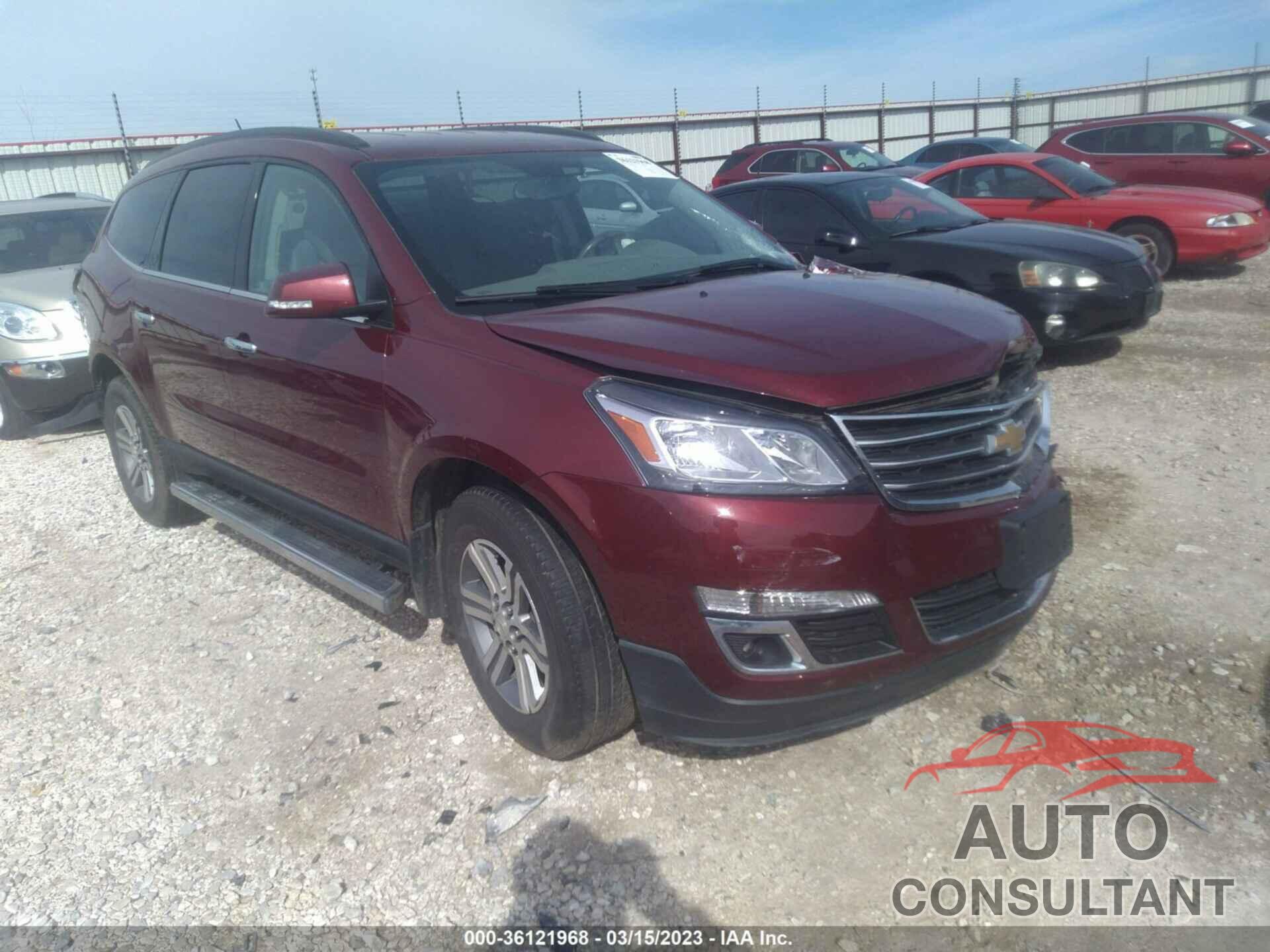 CHEVROLET TRAVERSE 2015 - 1GNKRGKD8FJ388936