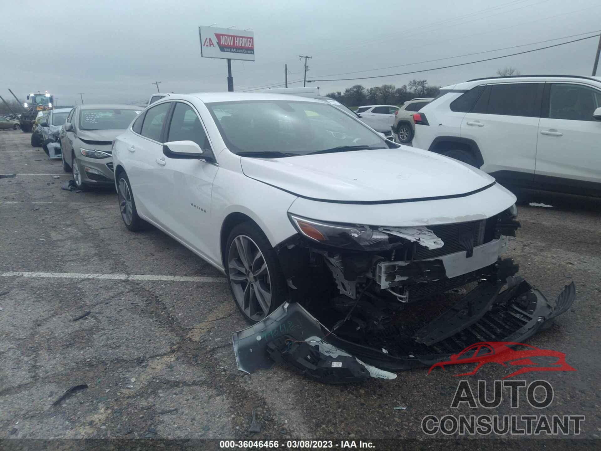 CHEVROLET MALIBU 2021 - 1G1ZD5ST0MF004187