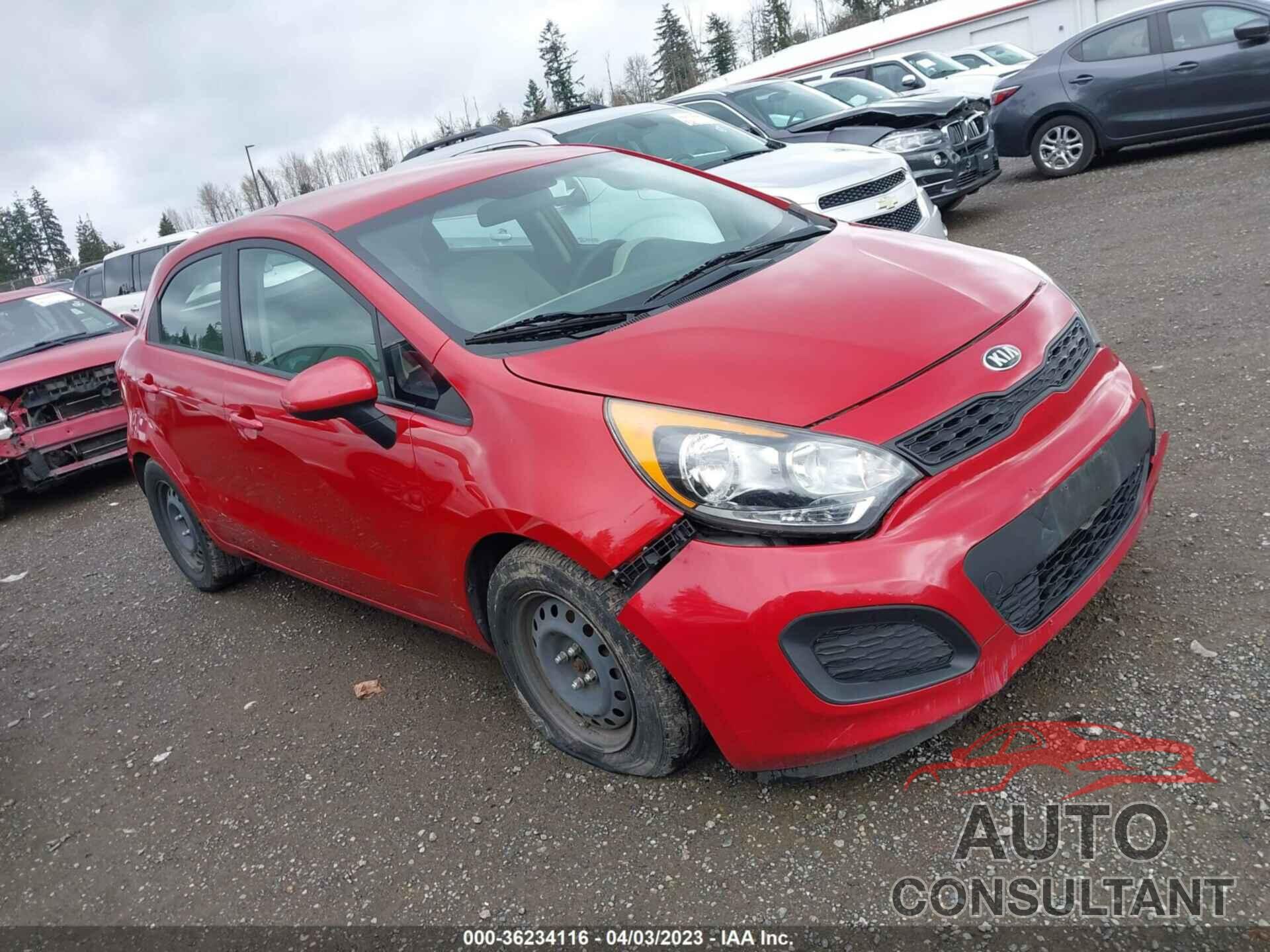 KIA RIO 2015 - KNADM5A37F6494632