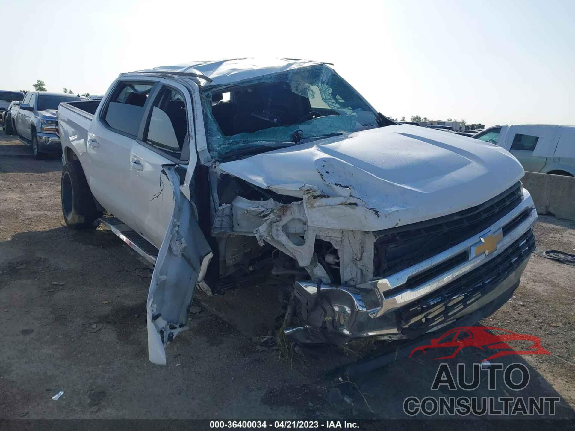 CHEVROLET SILVERADO 1500 2020 - 3GCPWCED6LG174228