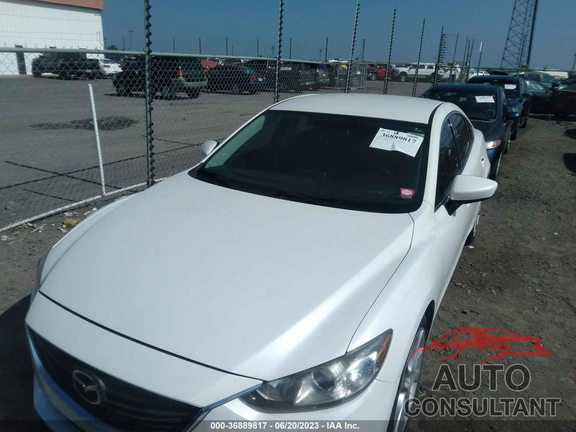 MAZDA MAZDA6 2016 - JM1GJ1V53G1481260