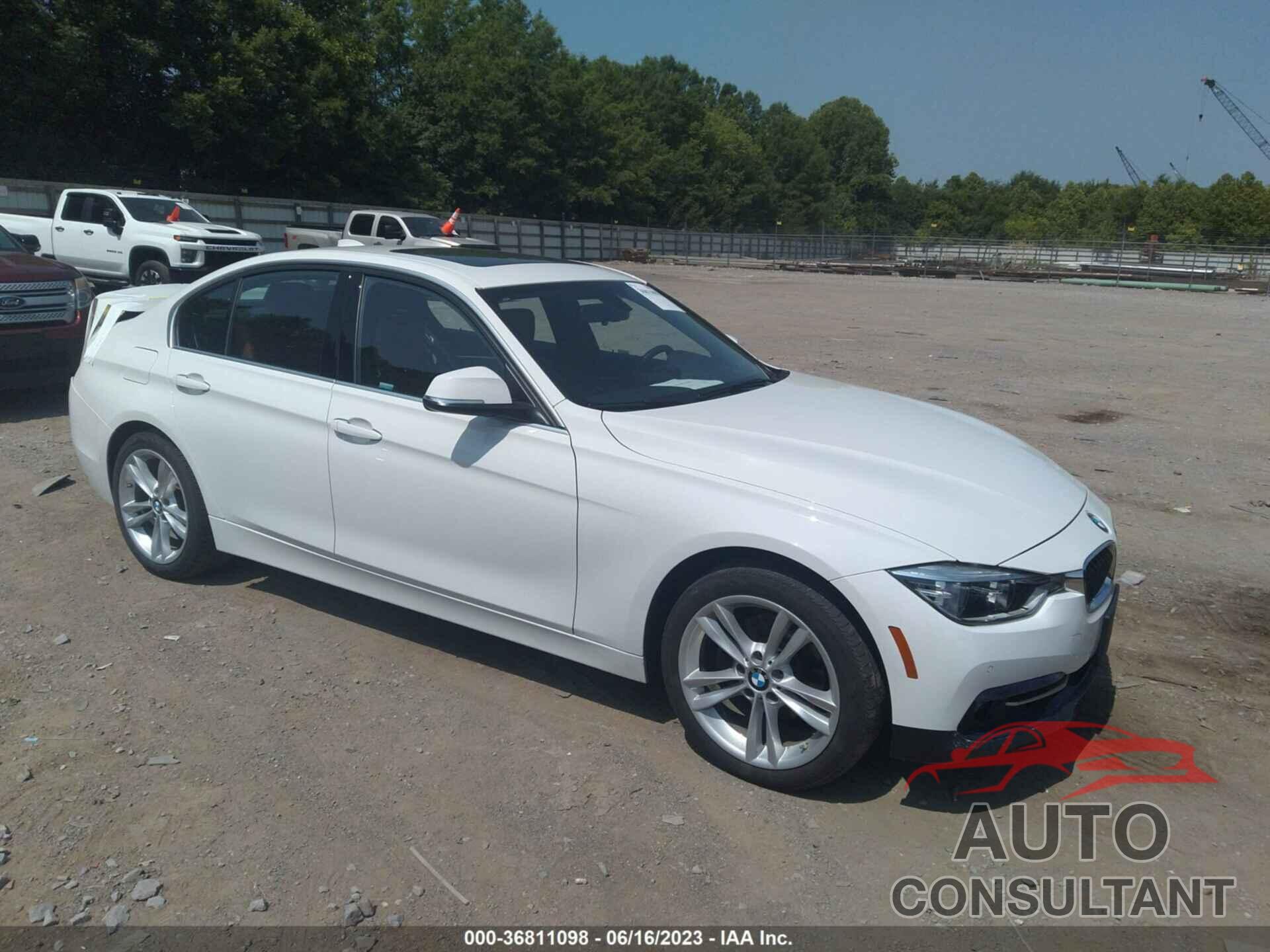 BMW 3 SERIES 2017 - WBA8D9G34HNU66571