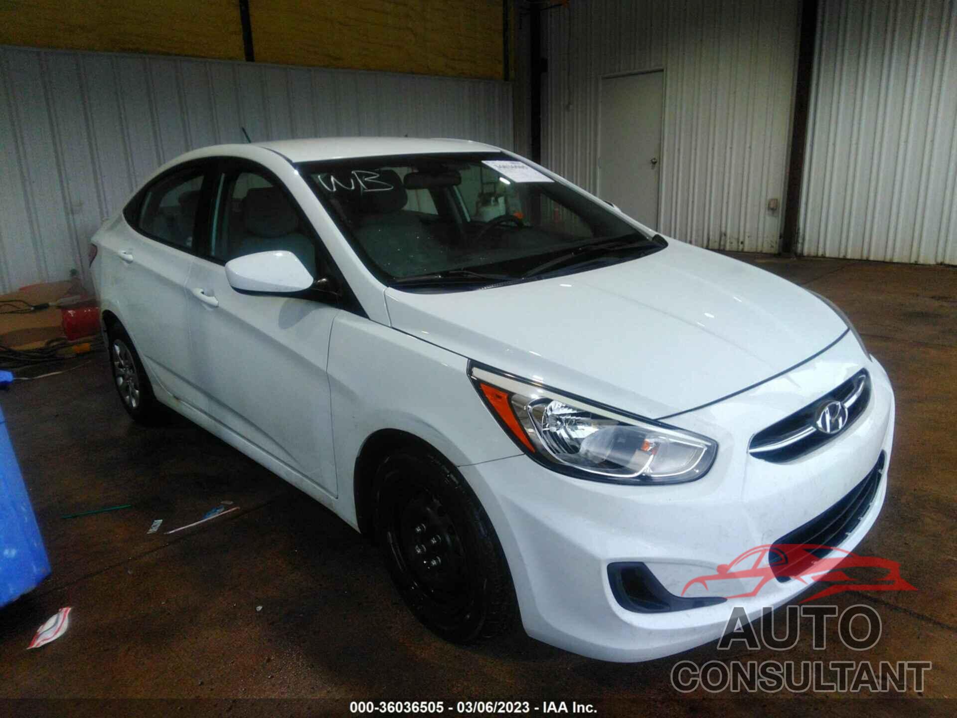 HYUNDAI ACCENT 2016 - KMHCT4AE6GU048798