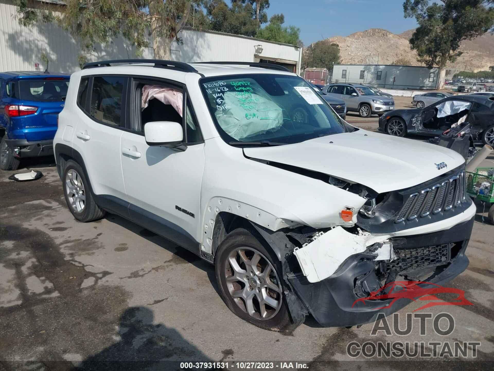 JEEP RENEGADE 2018 - ZACCJABB8JPJ10527