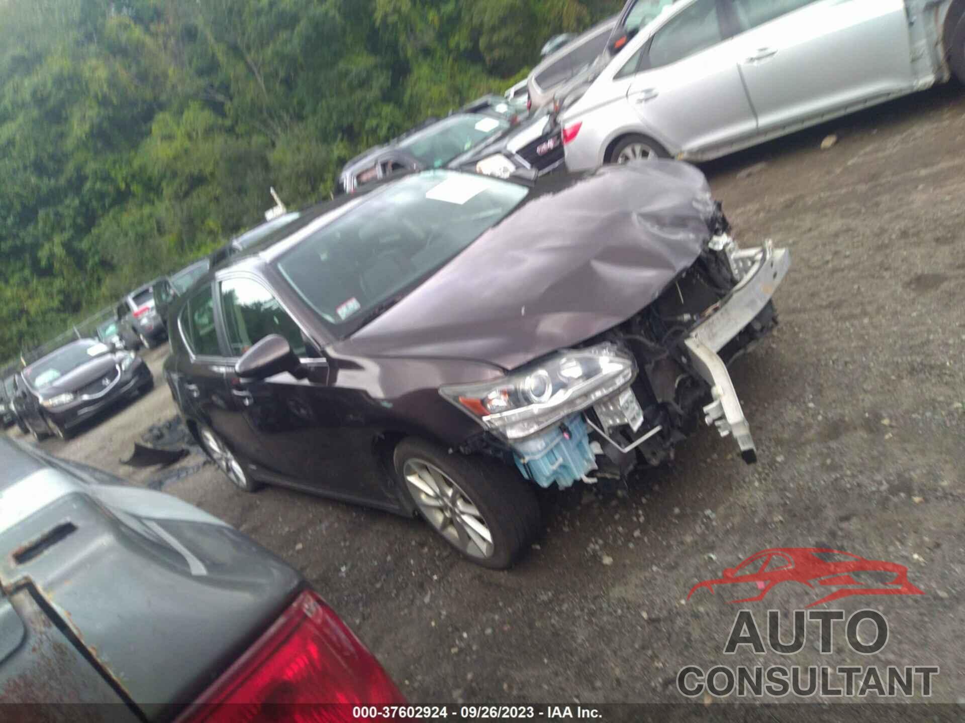 LEXUS CT 2012 - JTHKD5BH5C2059968