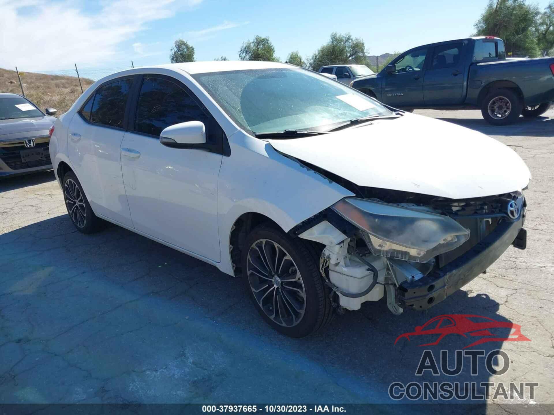 TOYOTA COROLLA 2016 - 5YFBURHE7GP470253
