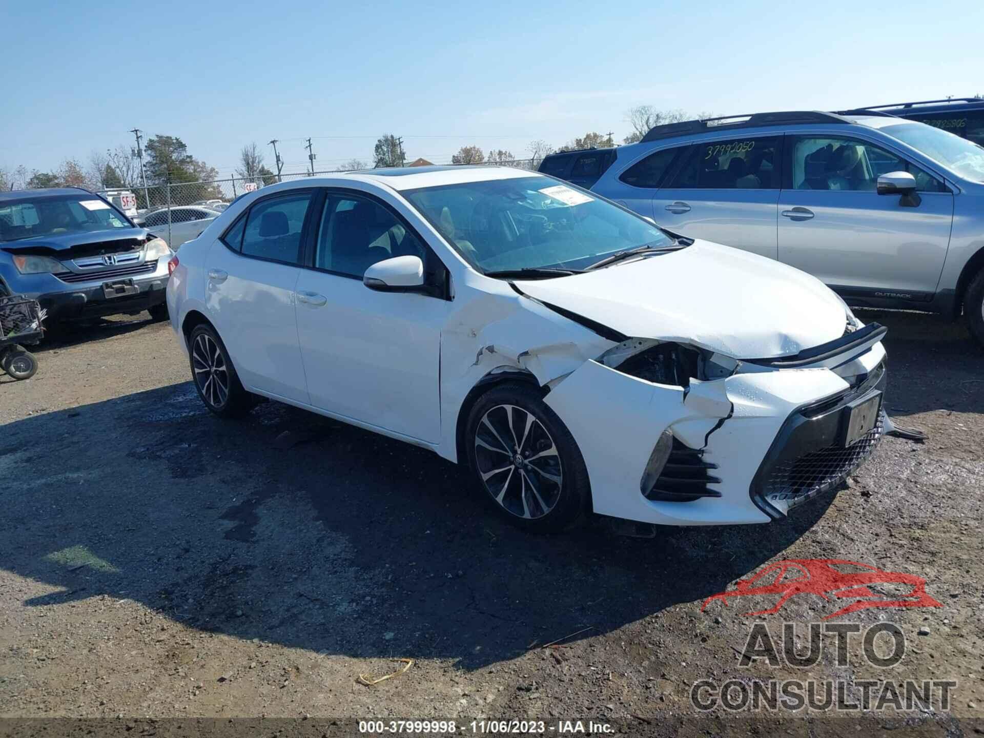 TOYOTA COROLLA 2017 - 2T1BURHE3HC902144