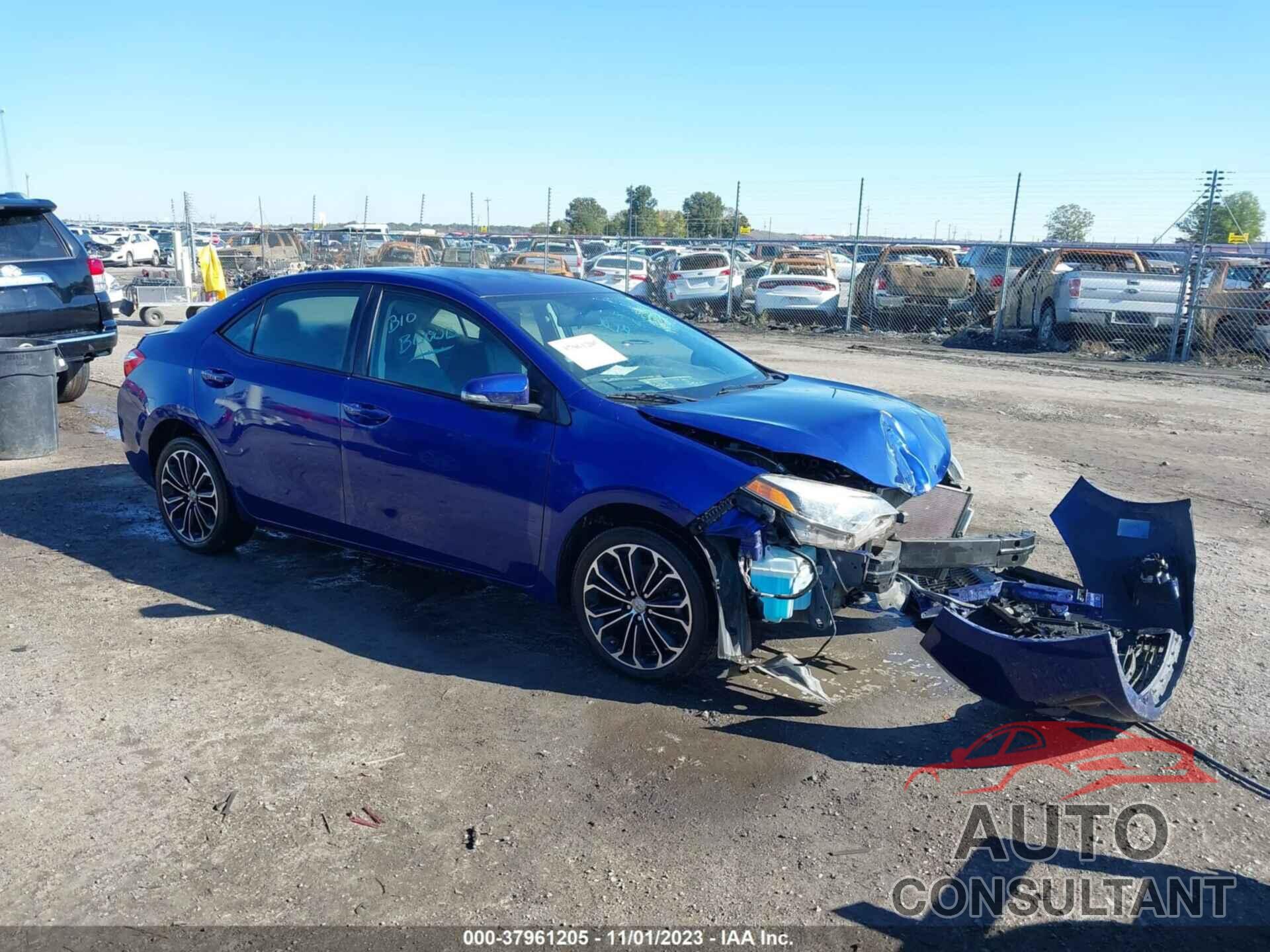 TOYOTA COROLLA 2016 - 5YFBURHE9GP368520