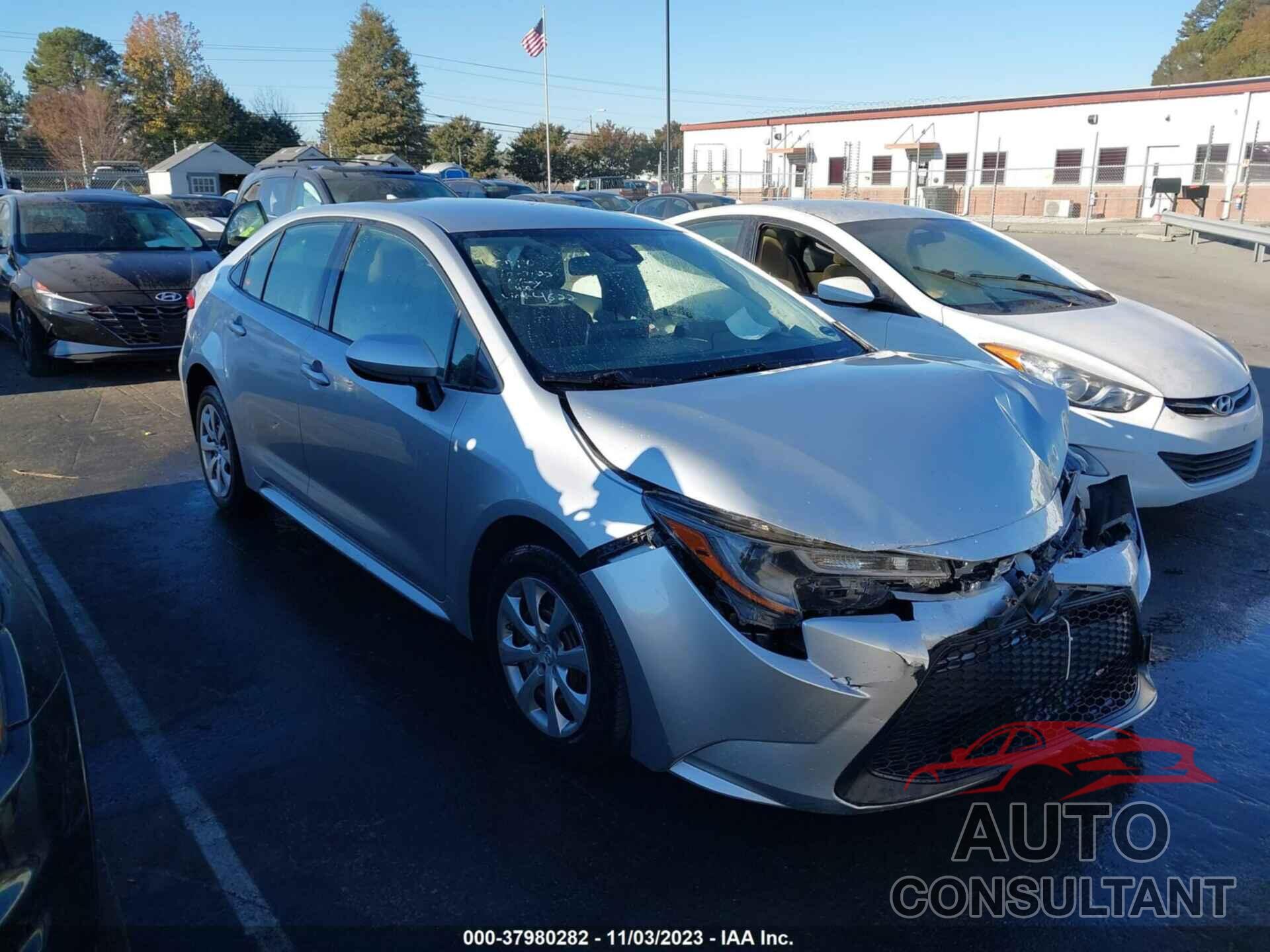 TOYOTA COROLLA 2020 - JTDEPRAE7LJ054622