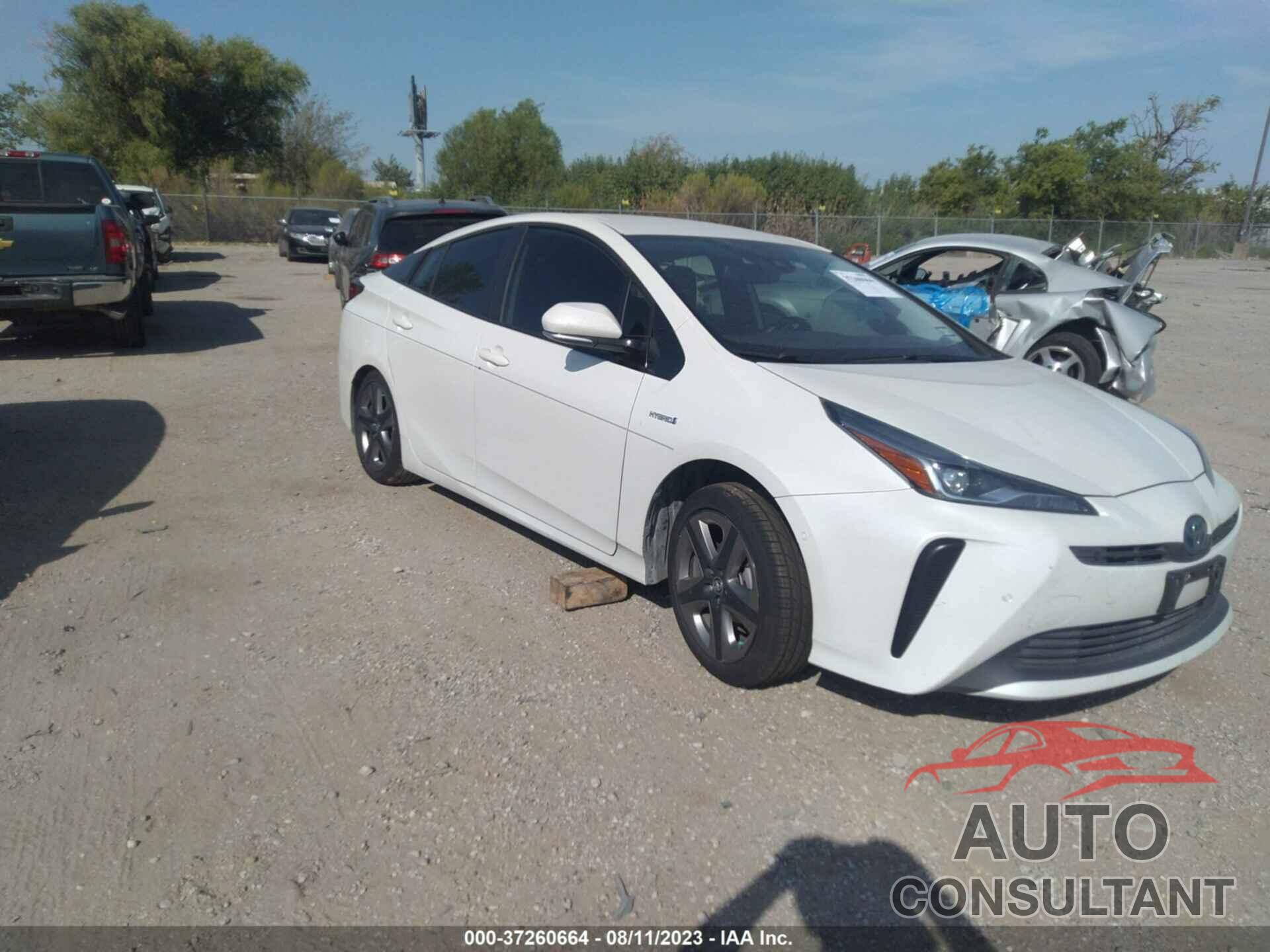 TOYOTA PRIUS 2019 - JTDKARFU0K3071995