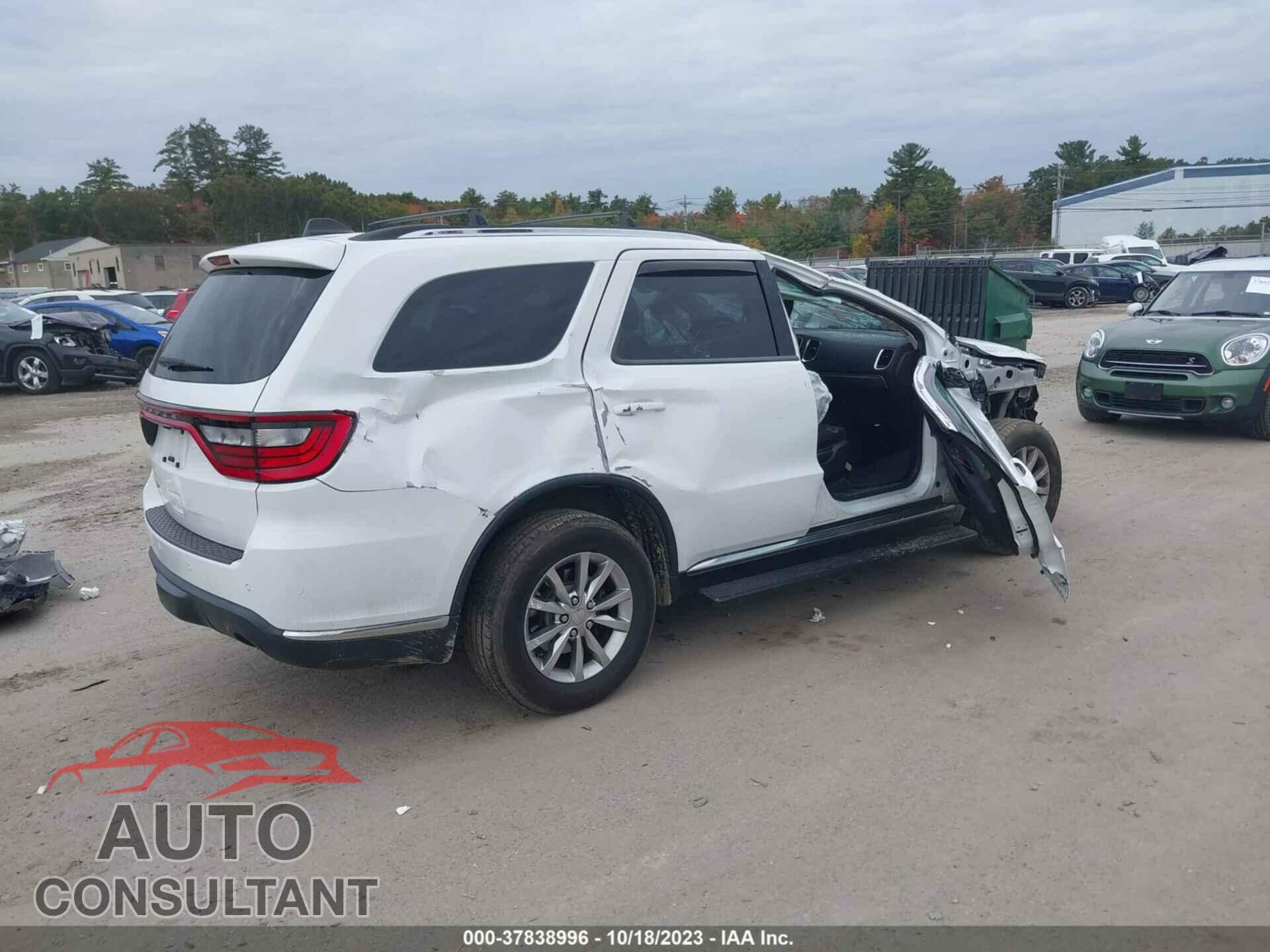 DODGE DURANGO 2016 - 1C4RDJAG1GC411221