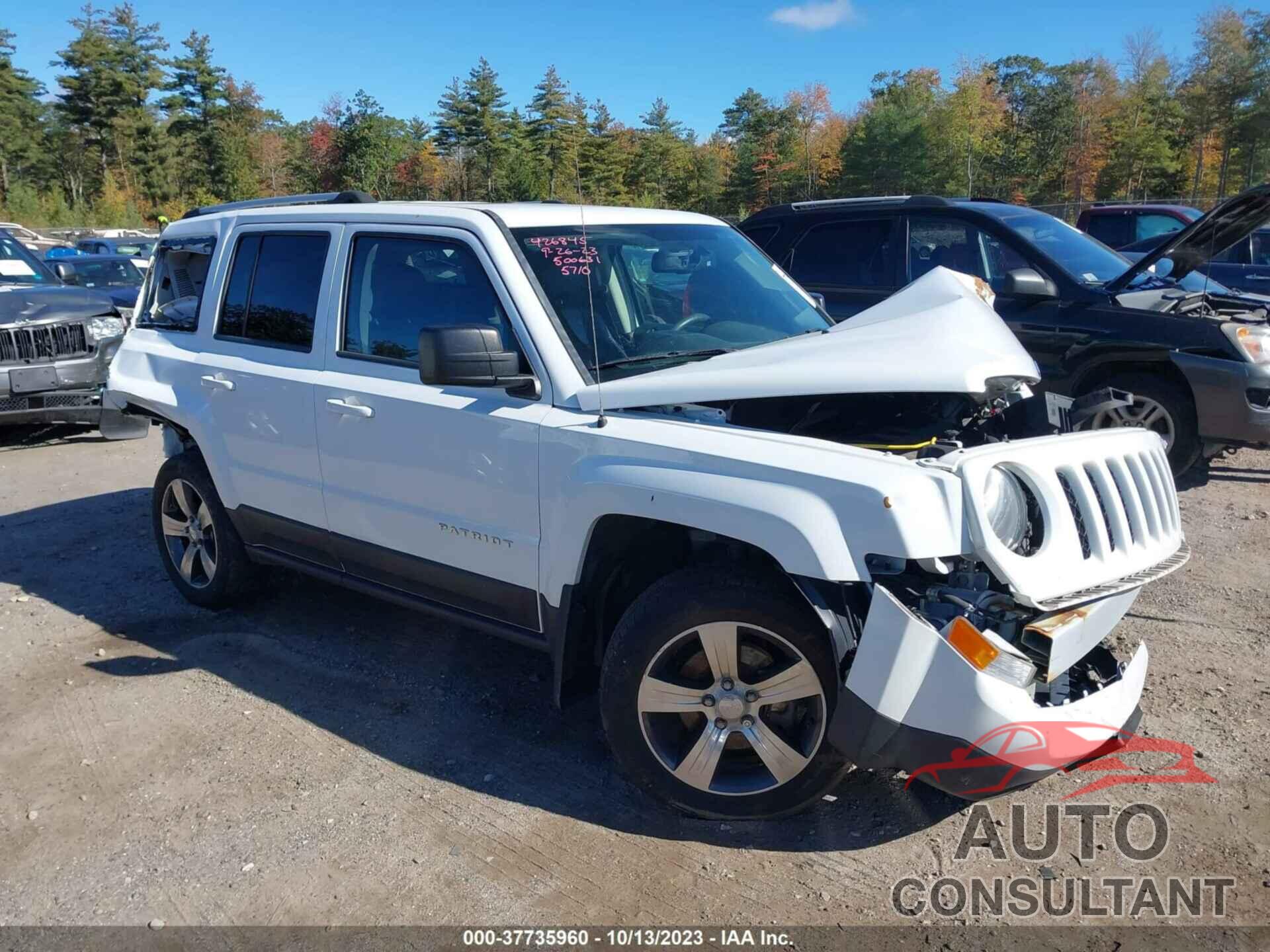 JEEP PATRIOT 2016 - 1C4NJRFB9GD500631