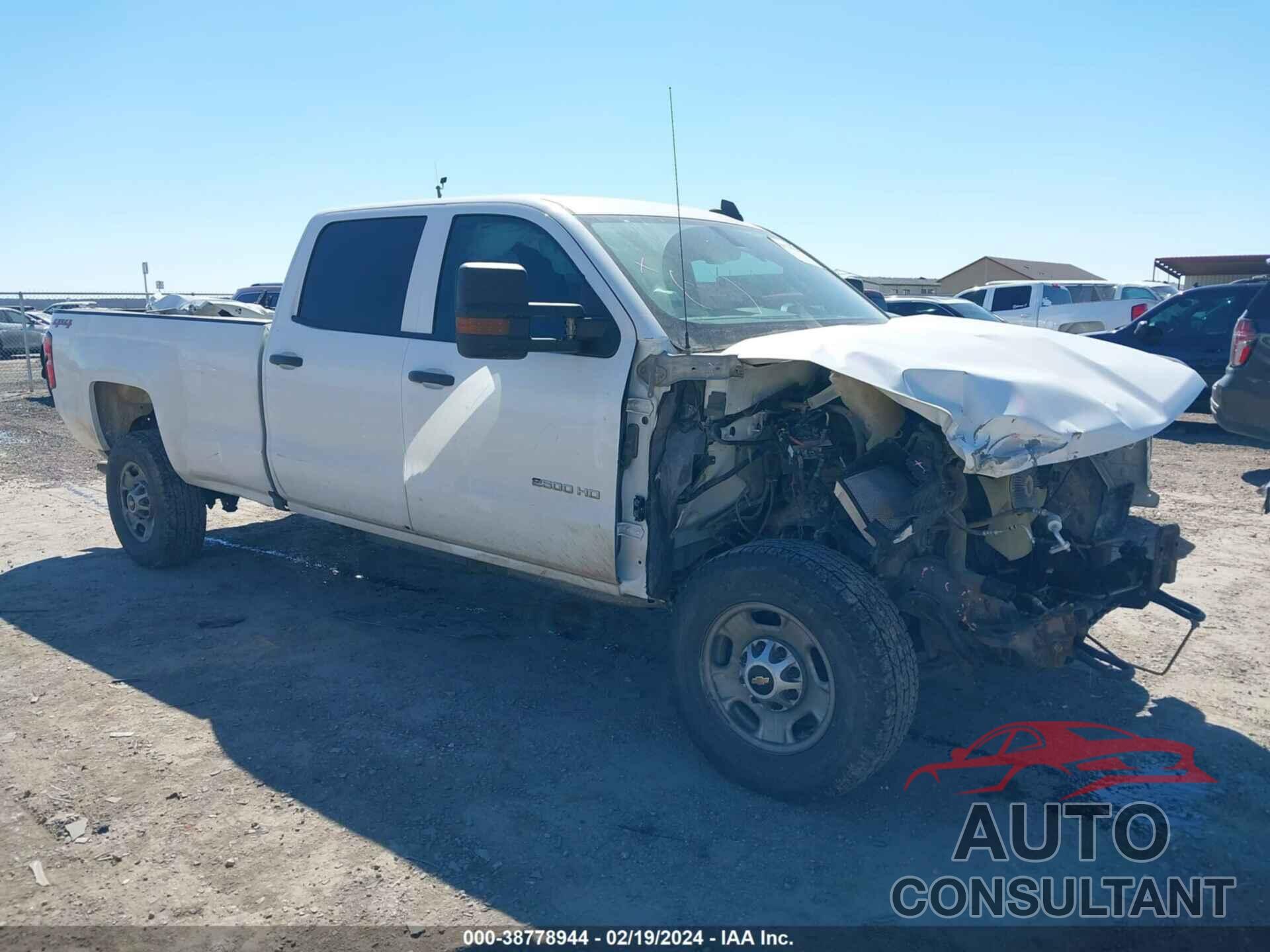 CHEVROLET SILVERADO 2019 - 1GC1KREG7KF128681