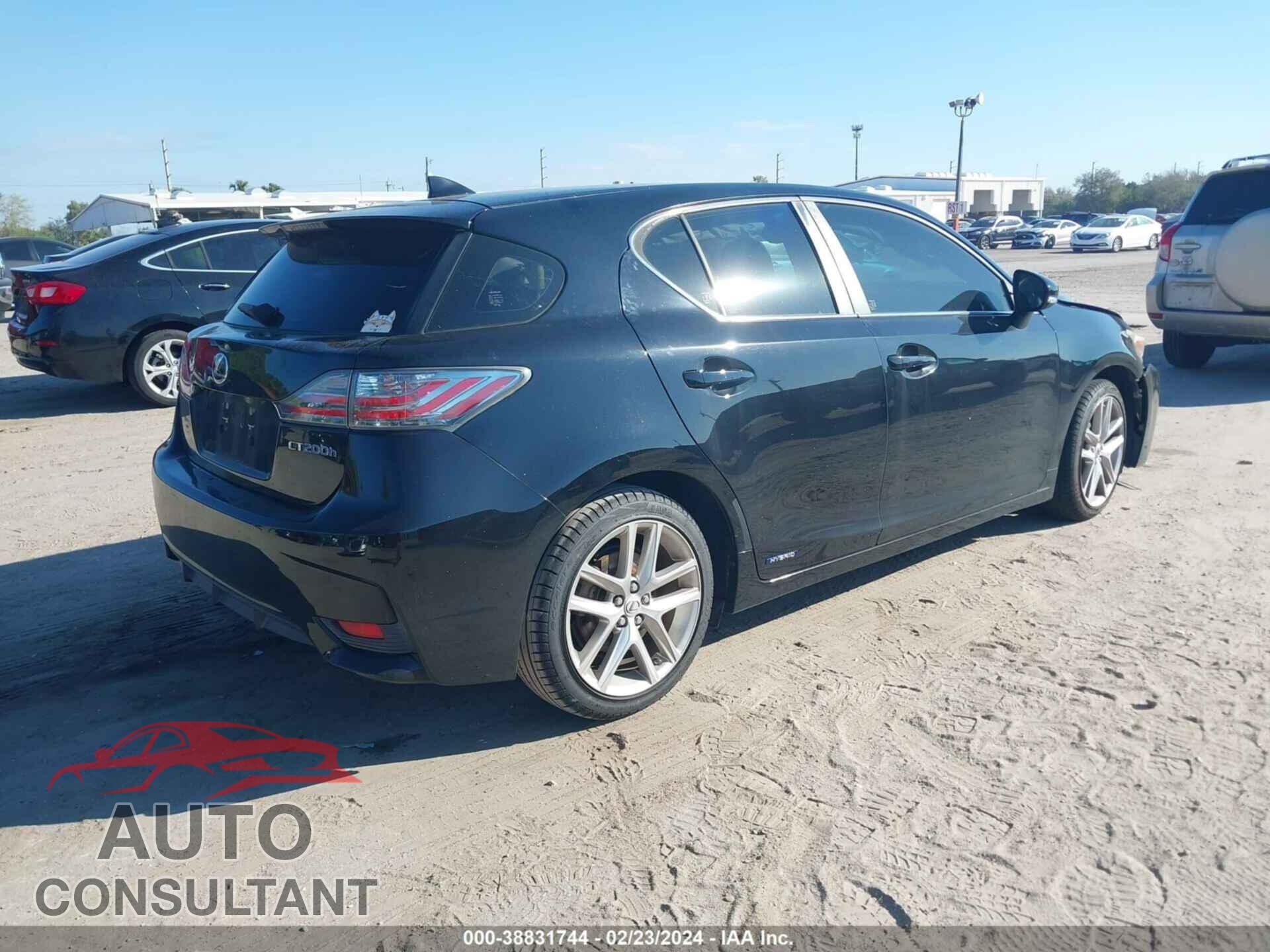 LEXUS CT 2016 - JTHKD5BHXG2251568