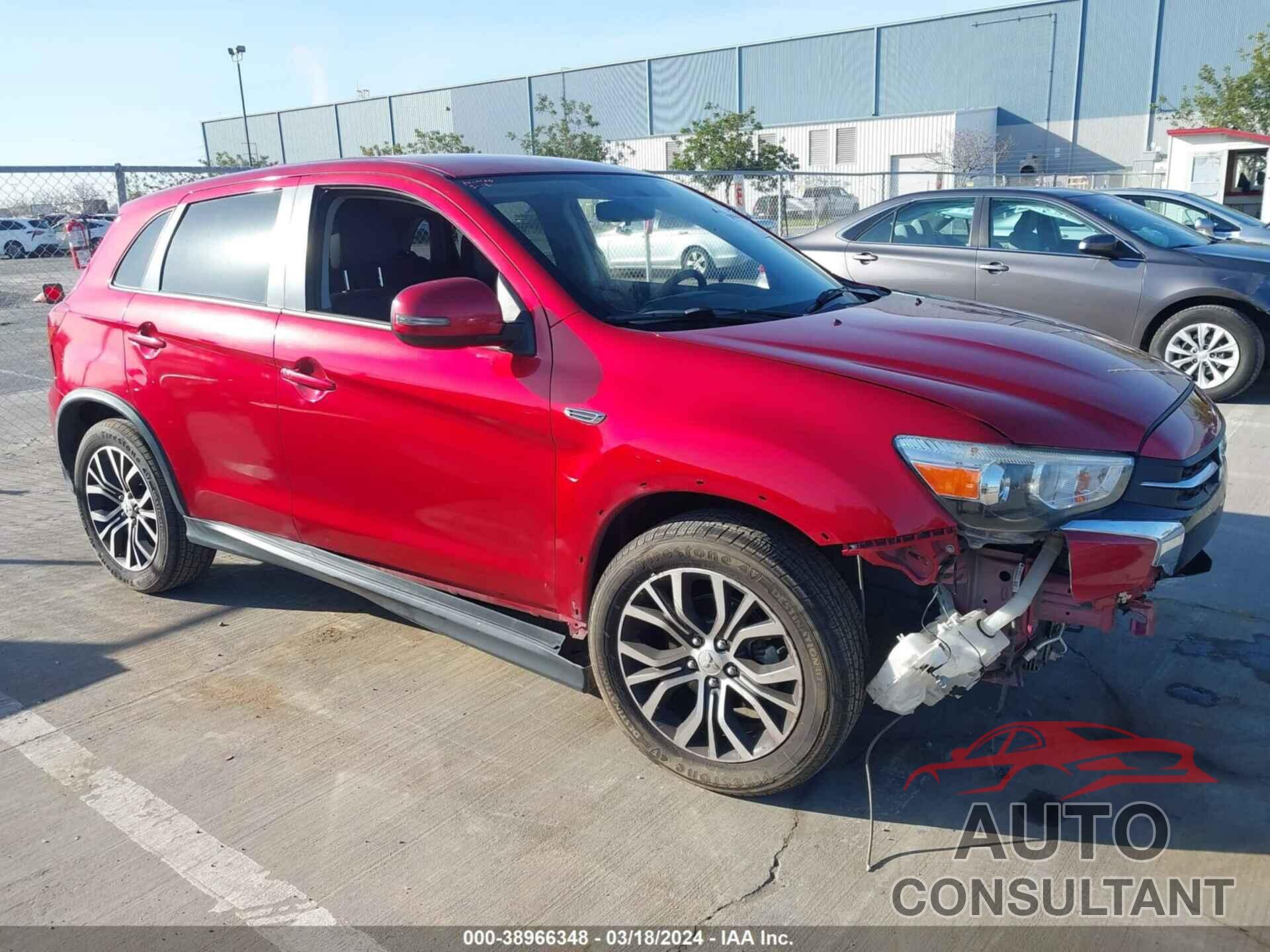 MITSUBISHI OUTLANDER SPORT 2018 - JA4AP3AW0JU015056