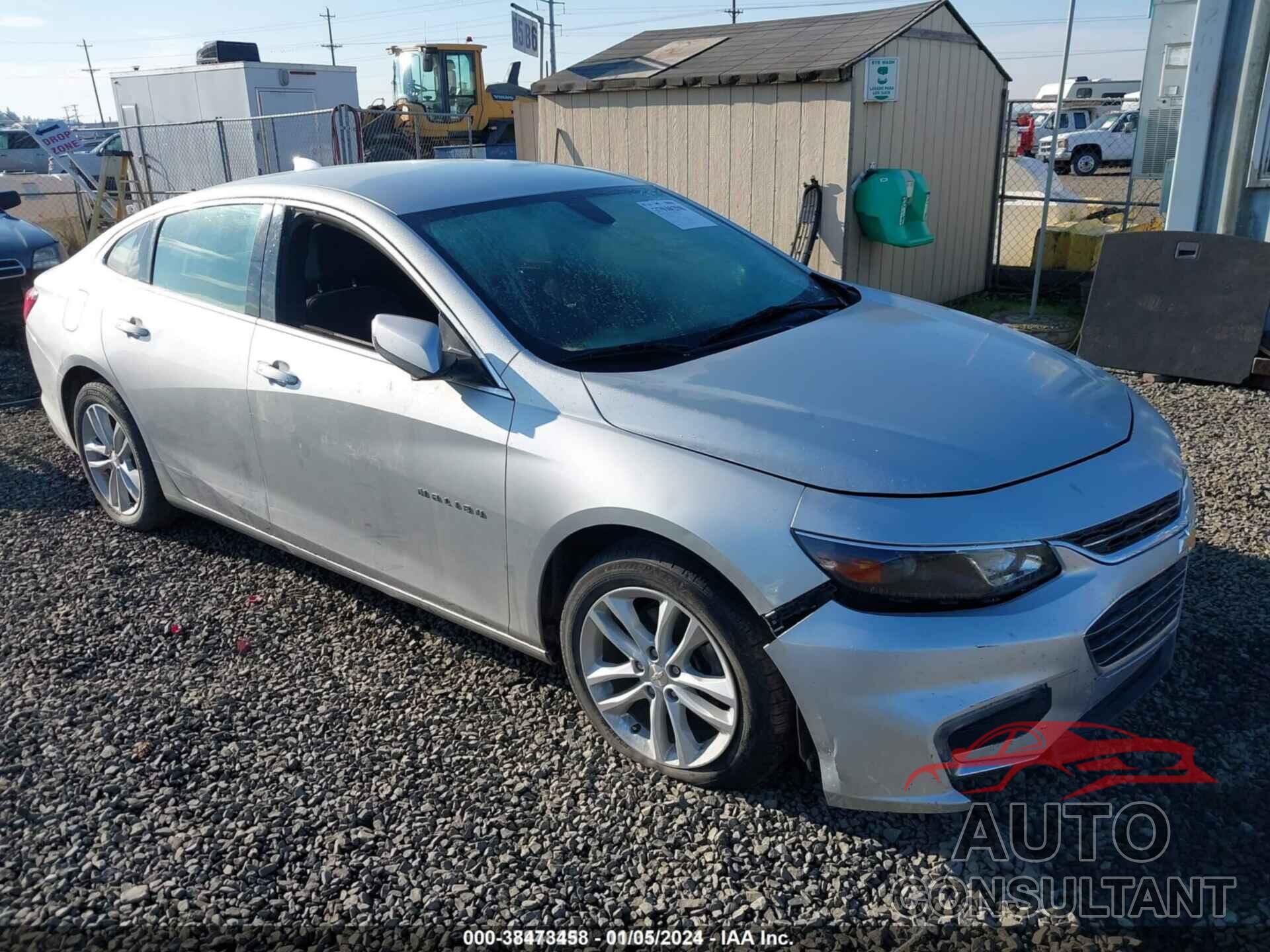 CHEVROLET MALIBU 2017 - 1G1ZE5ST8HF190967