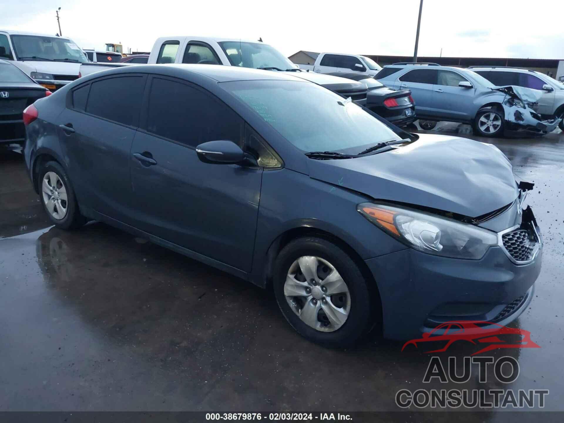 KIA FORTE 2016 - KNAFX4A68G5496837