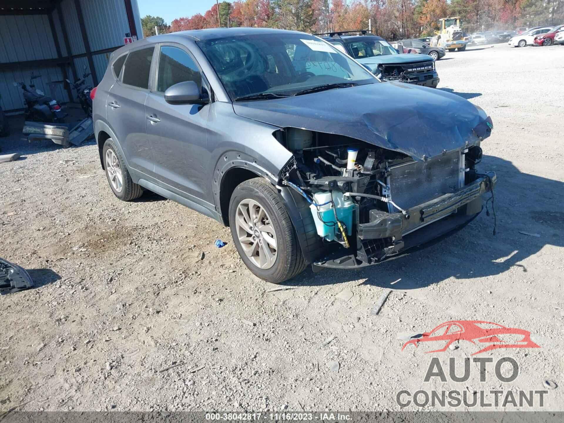 HYUNDAI TUCSON 2017 - KM8J23A43HU376239