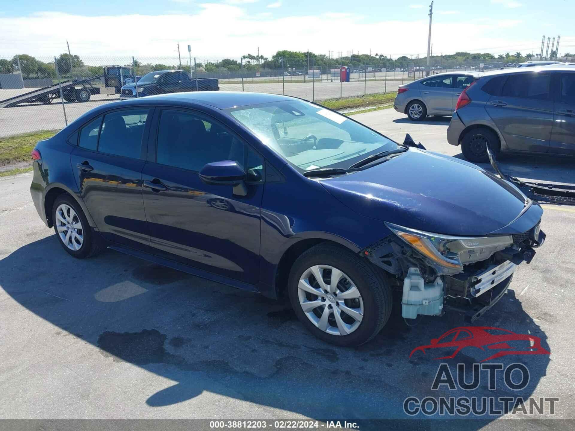 TOYOTA COROLLA 2022 - 5YFEPMAE9NP337525