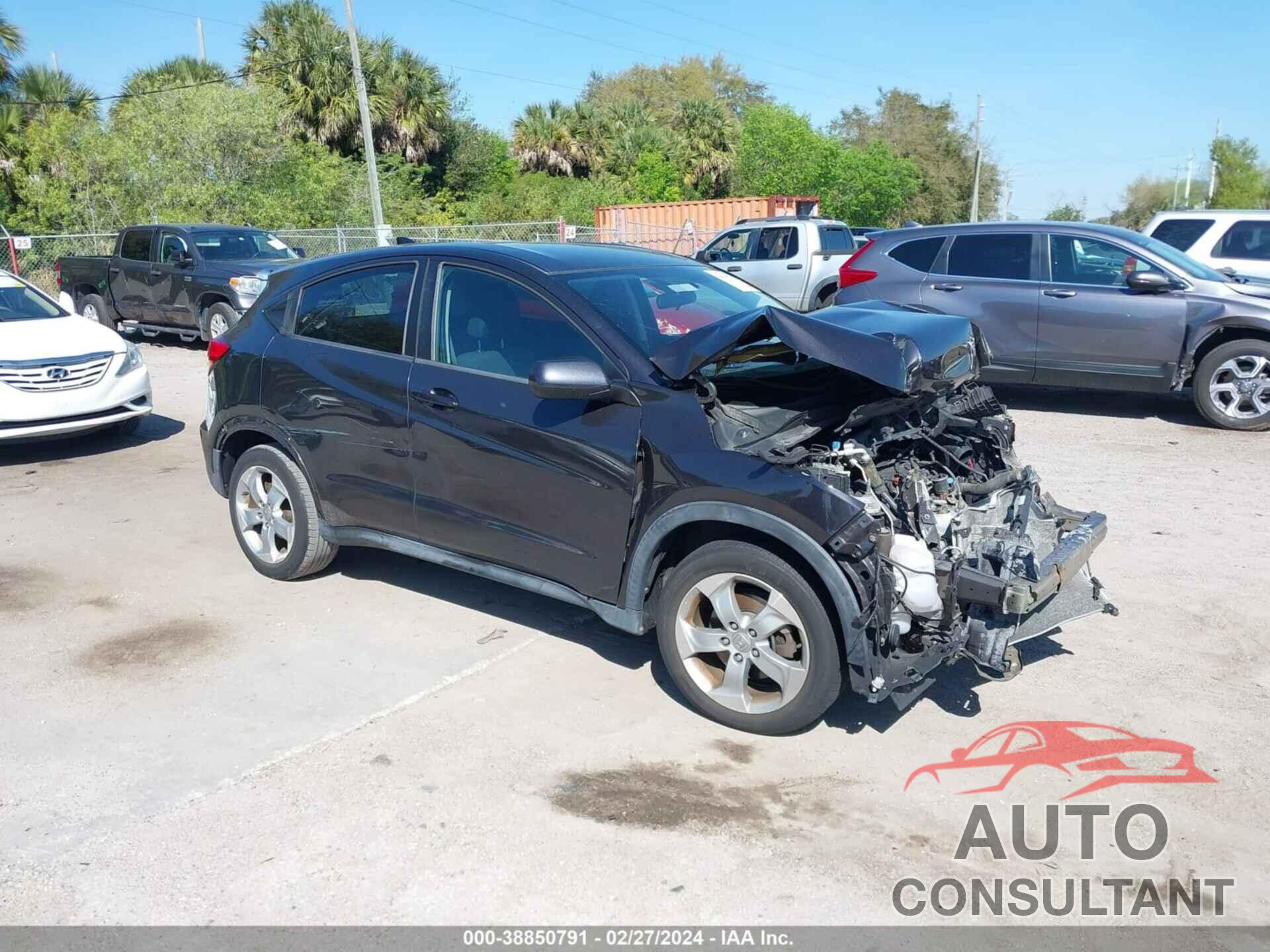 HONDA HR-V 2016 - 3CZRU5H36GM722873