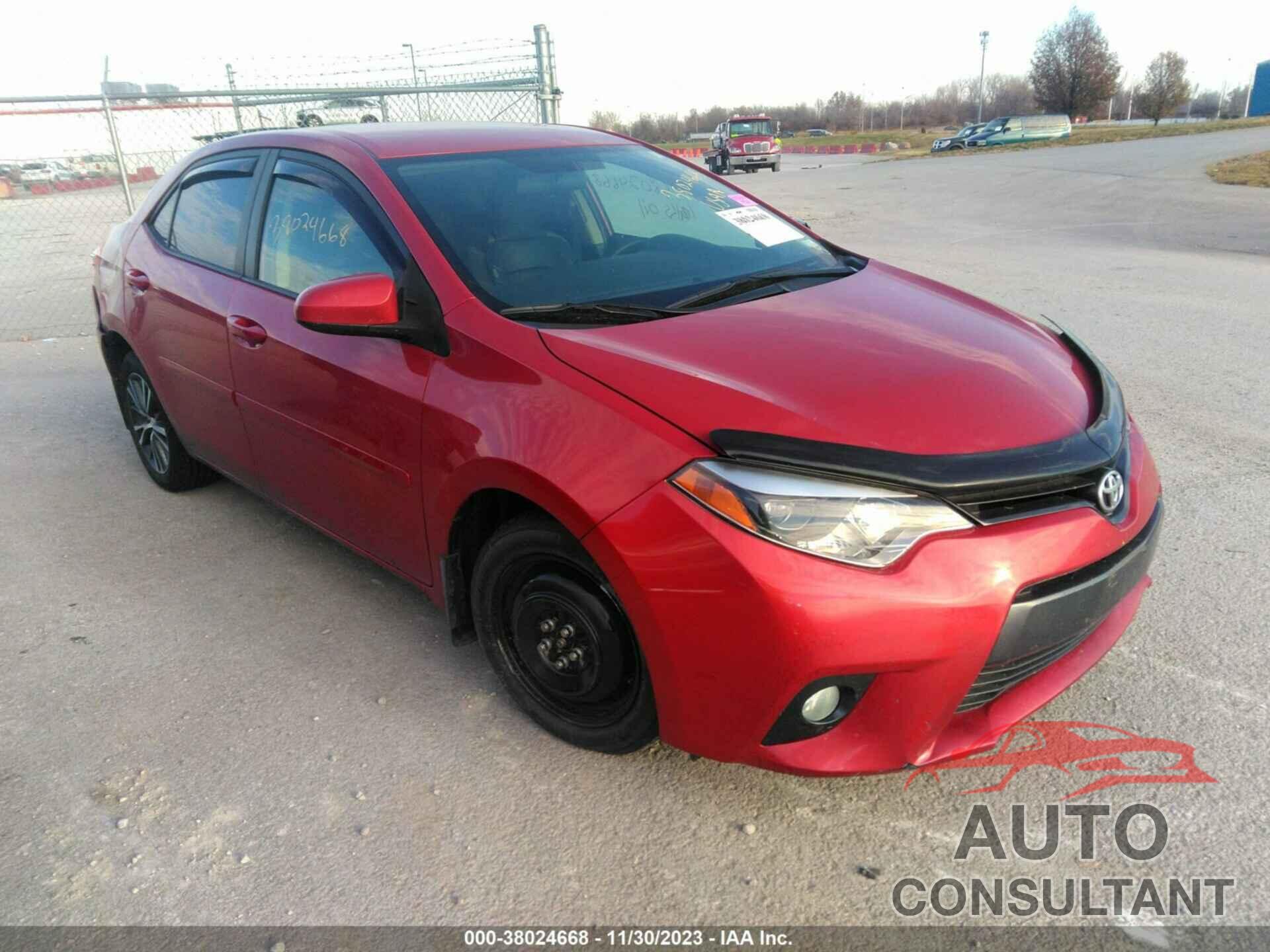 TOYOTA COROLLA 2016 - 5YFBURHE4GP518131