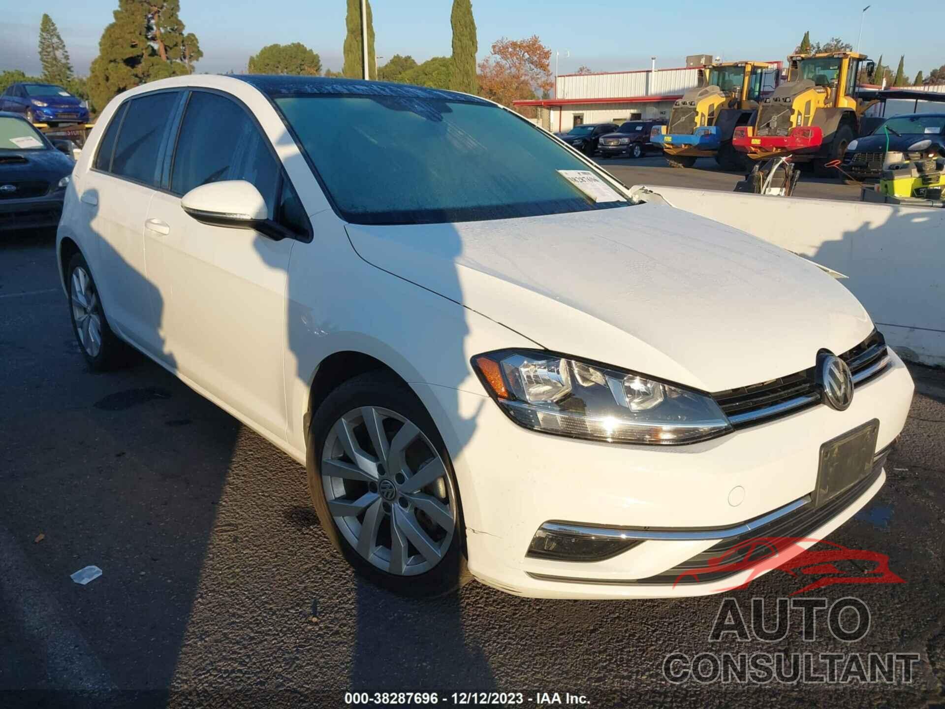 VOLKSWAGEN GOLF 2019 - 3VWG57AU7KM032239