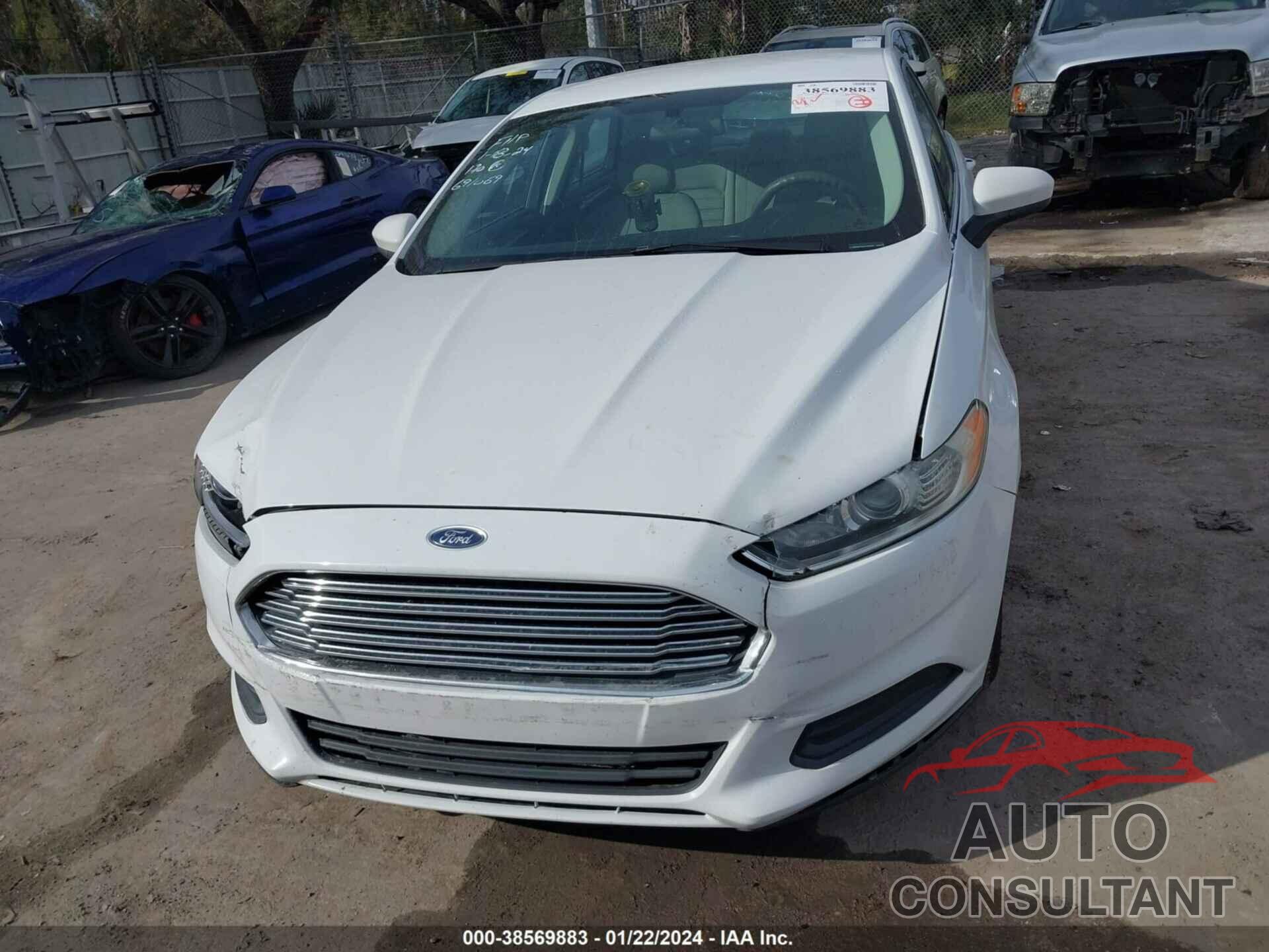 FORD FUSION 2016 - 3FA6P0G78GR169739