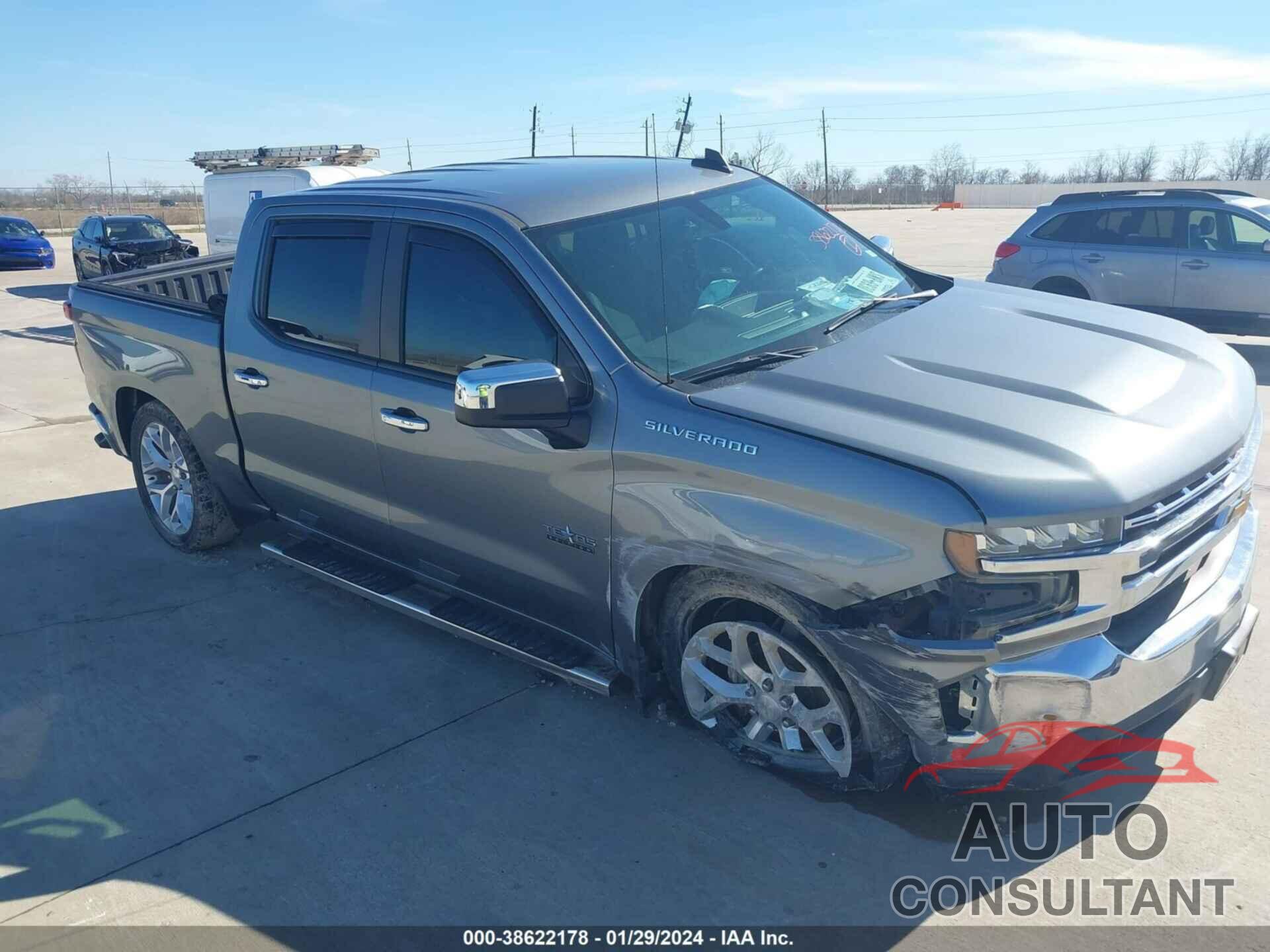 CHEVROLET SILVERADO 1500 2020 - 3GCPWCEK7LG150972