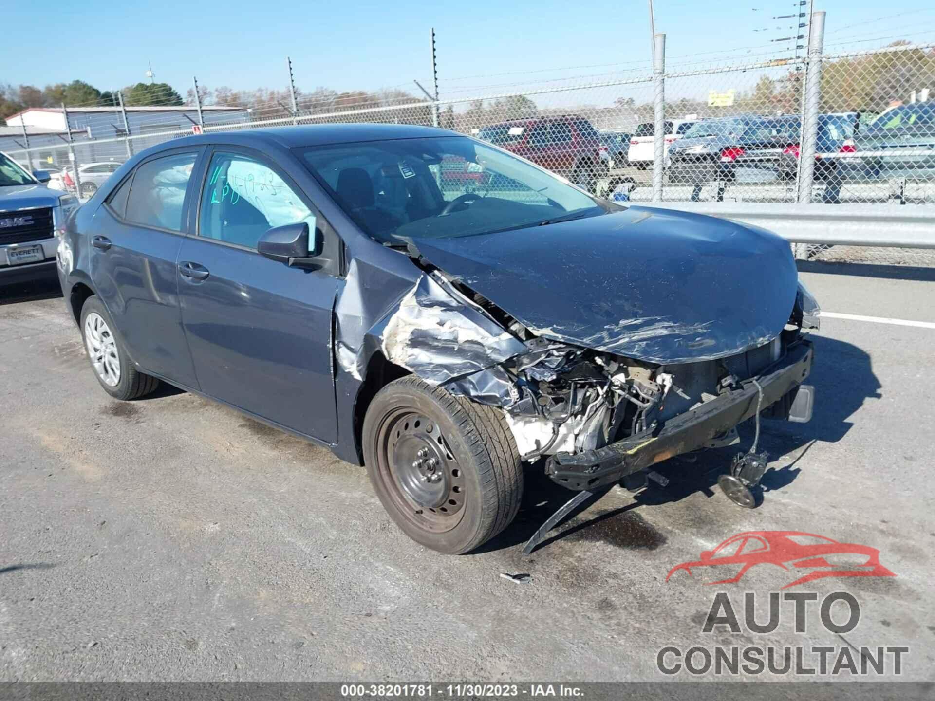 TOYOTA COROLLA 2018 - 5YFBURHE5JP763432