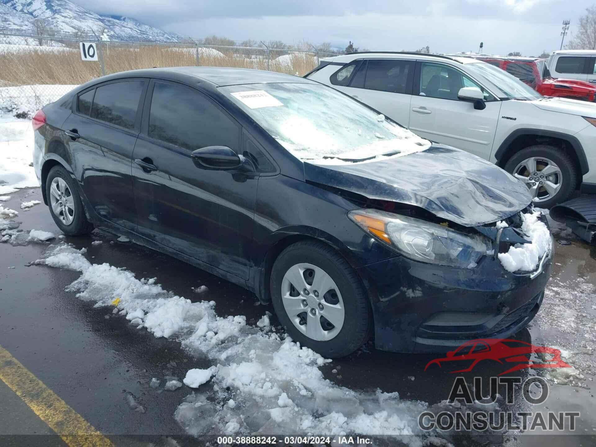 KIA FORTE 2016 - KNAFK4A67G5615914