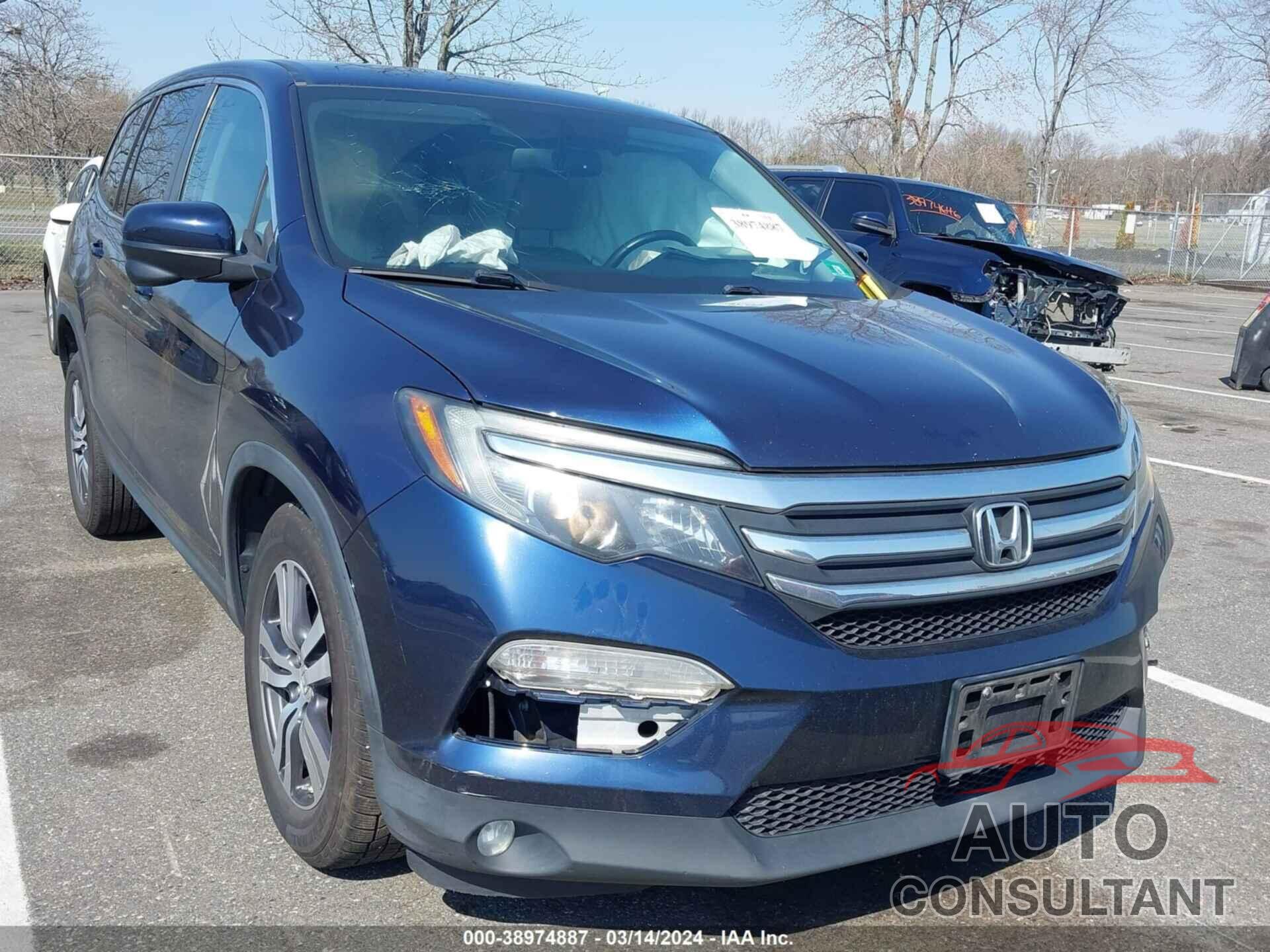 HONDA PILOT 2016 - 5FNYF6H5XGB107556