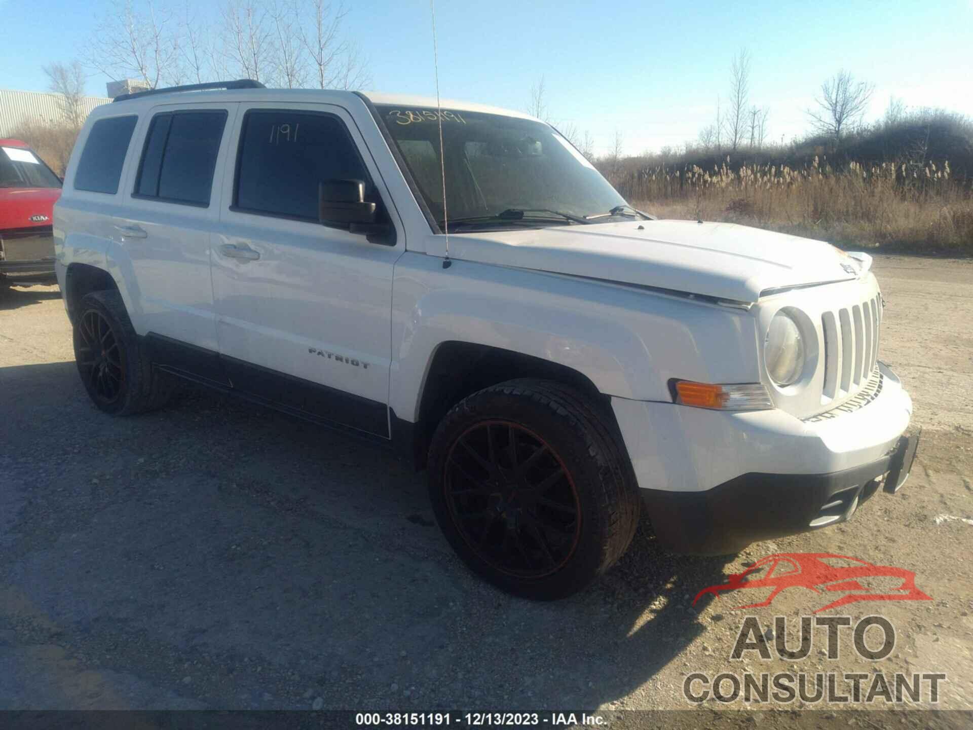 JEEP PATRIOT 2016 - 1C4NJPBA0GD629097