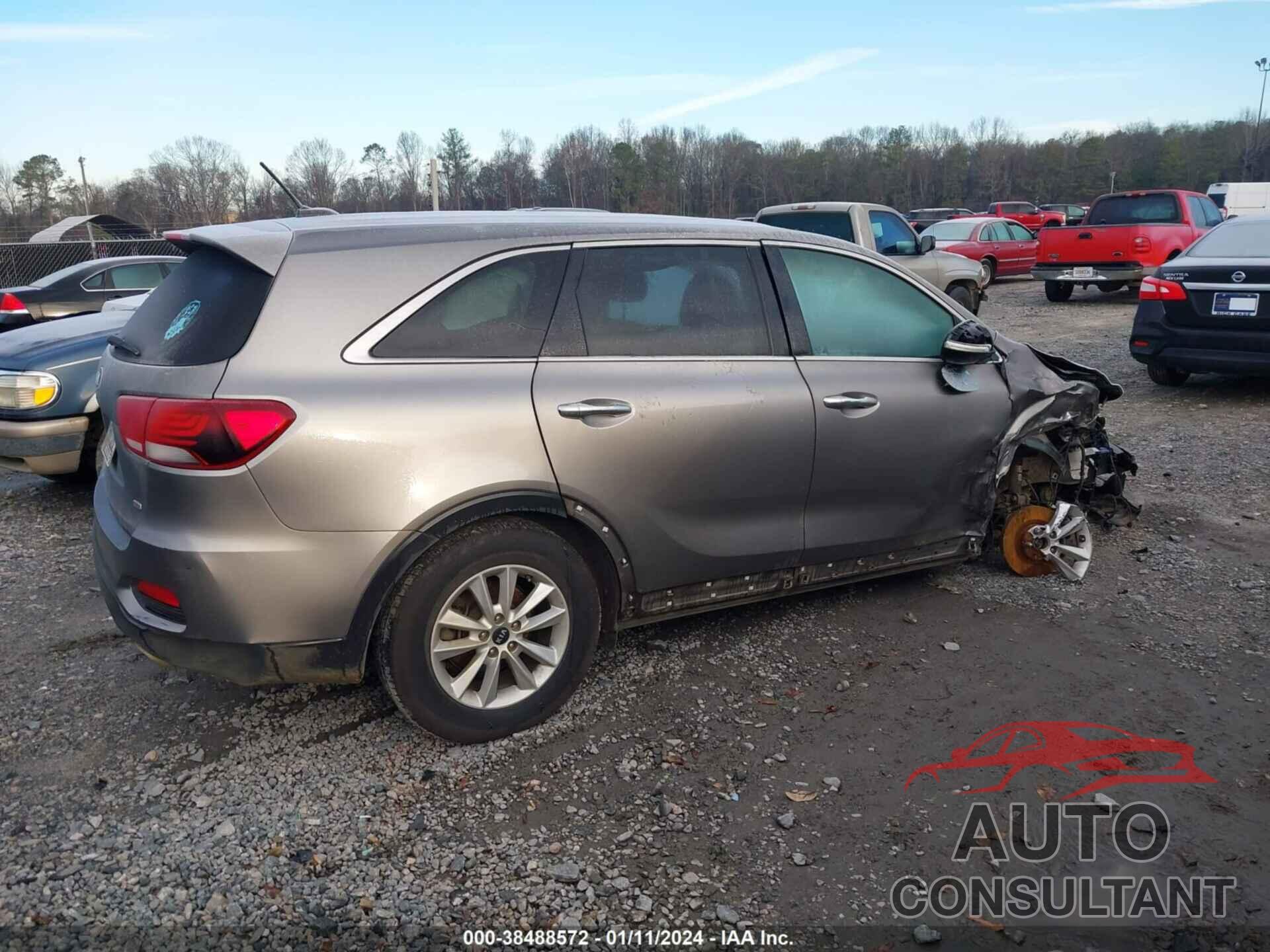 KIA SORENTO 2019 - 5XYPG4A36KG532957