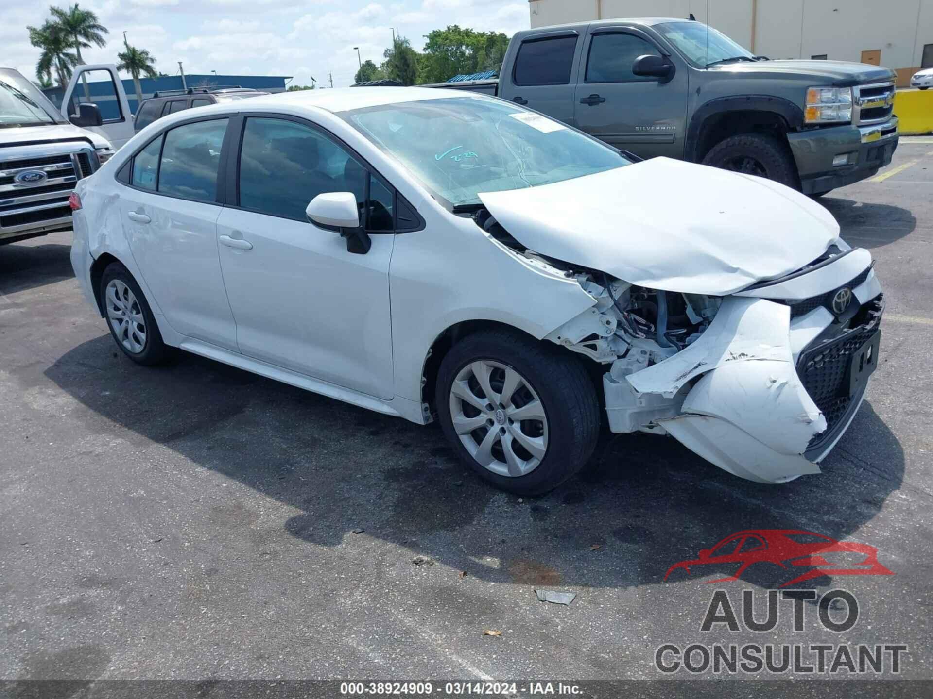 TOYOTA COROLLA 2021 - 5YFEPMAE9MP267507