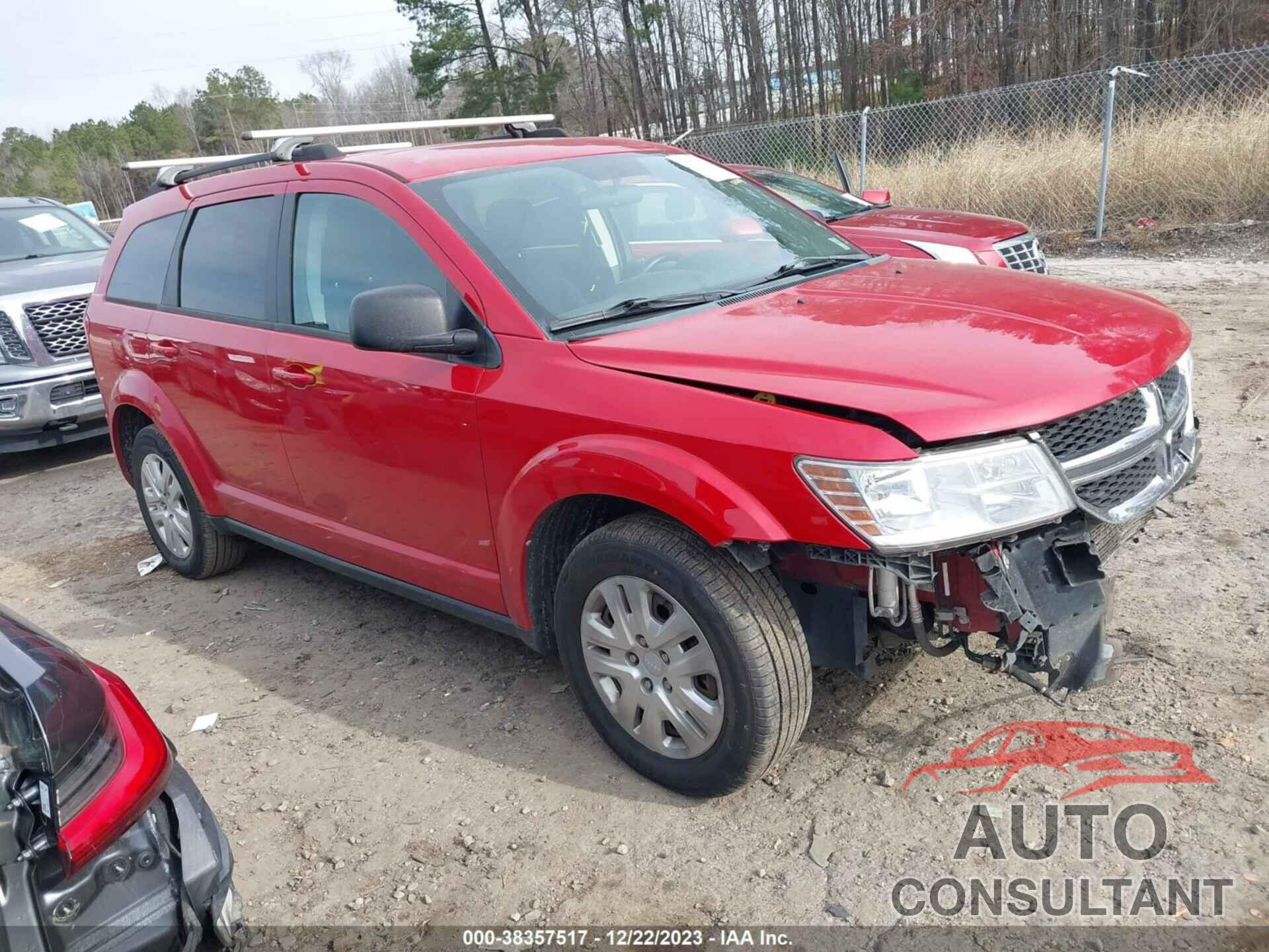 DODGE JOURNEY 2017 - 3C4PDCABXHT524291