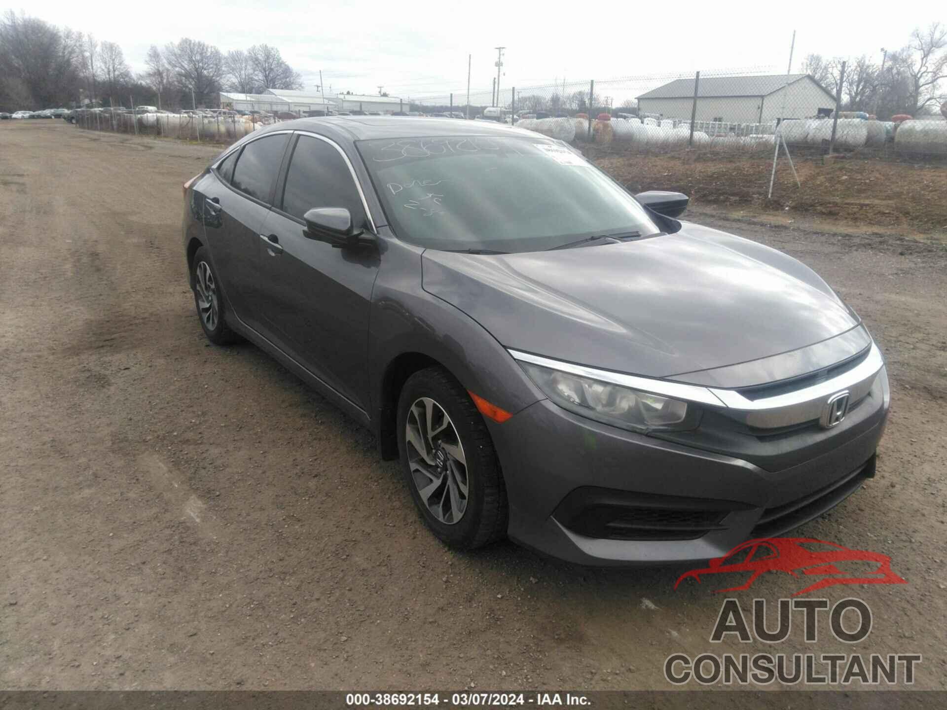 HONDA CIVIC 2017 - 19XFC2F77HE039317