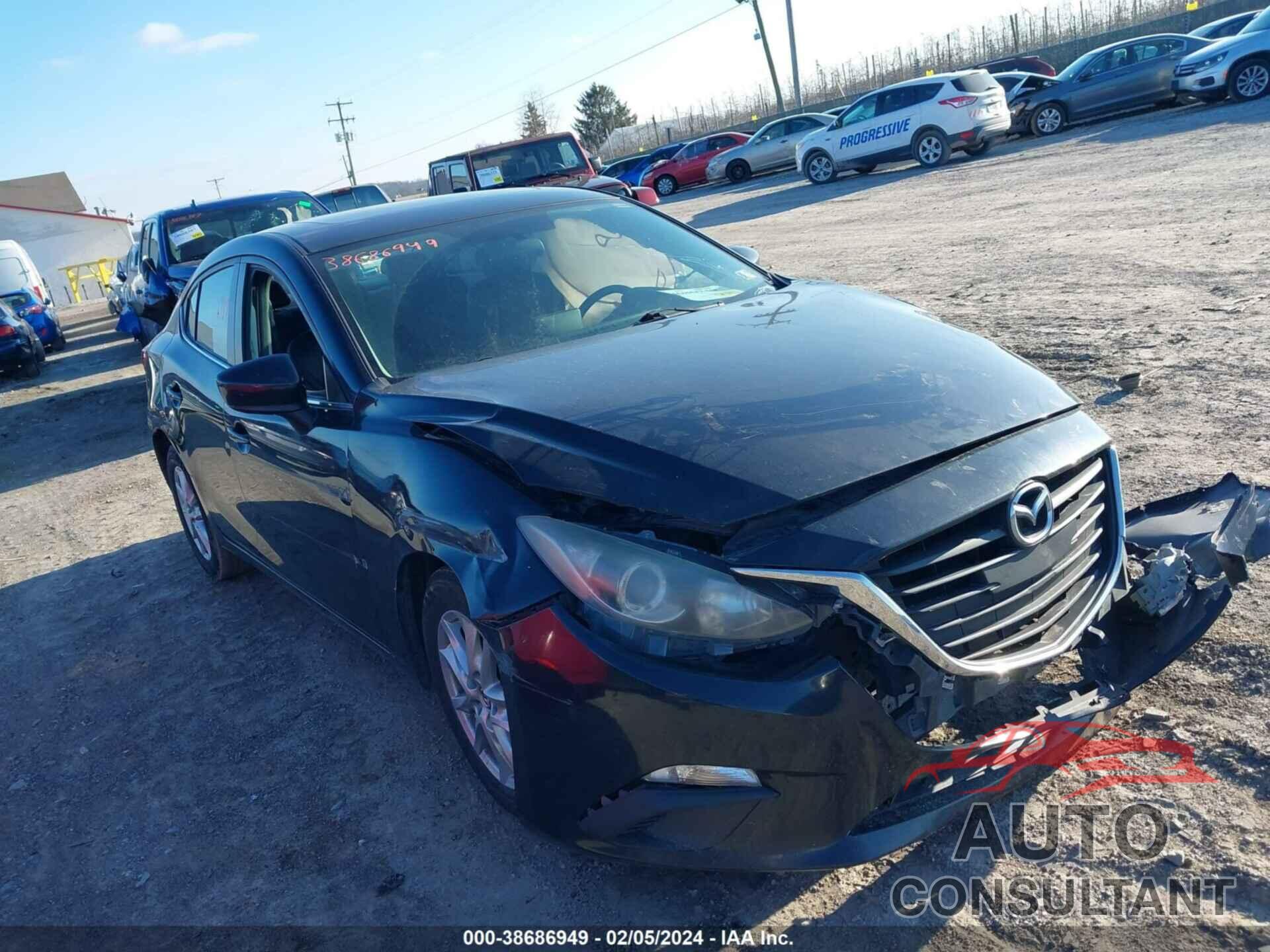 MAZDA MAZDA3 2014 - JM1BM1W76E1156620
