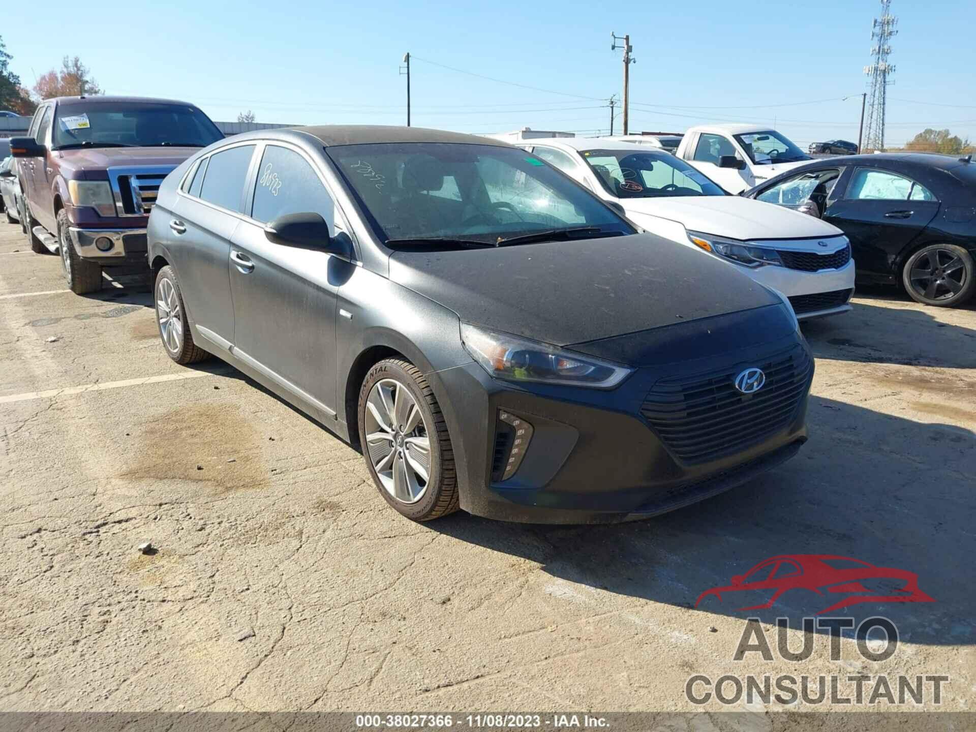 HYUNDAI IONIQ HYBRID 2017 - KMHC85LC3HU020848