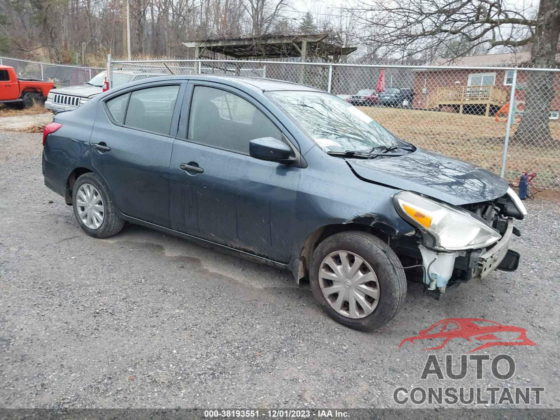 NISSAN VERSA 2017 - 3N1CN7AP6HL891593