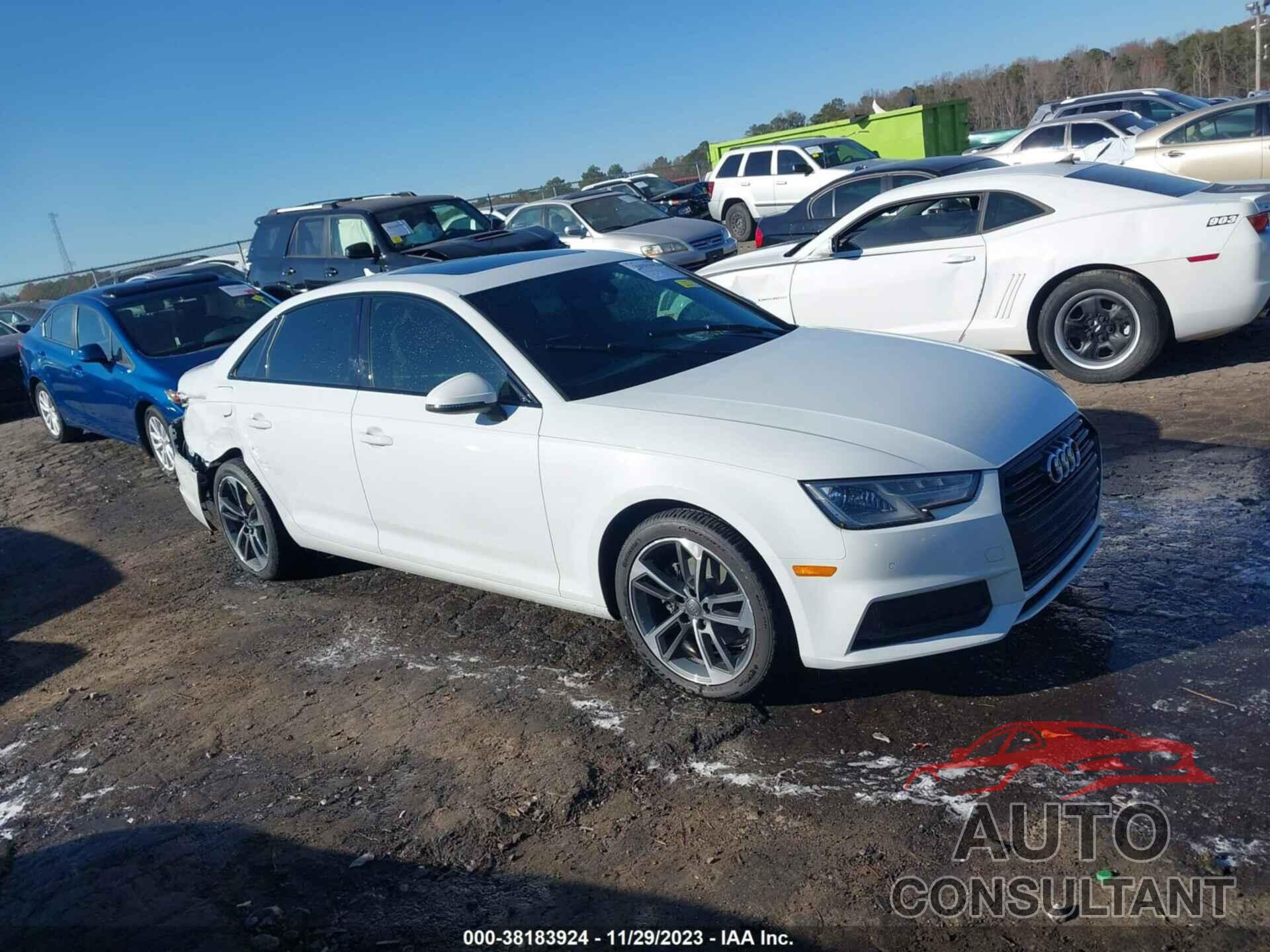 AUDI A4 2019 - WAUGMAF46KN022543