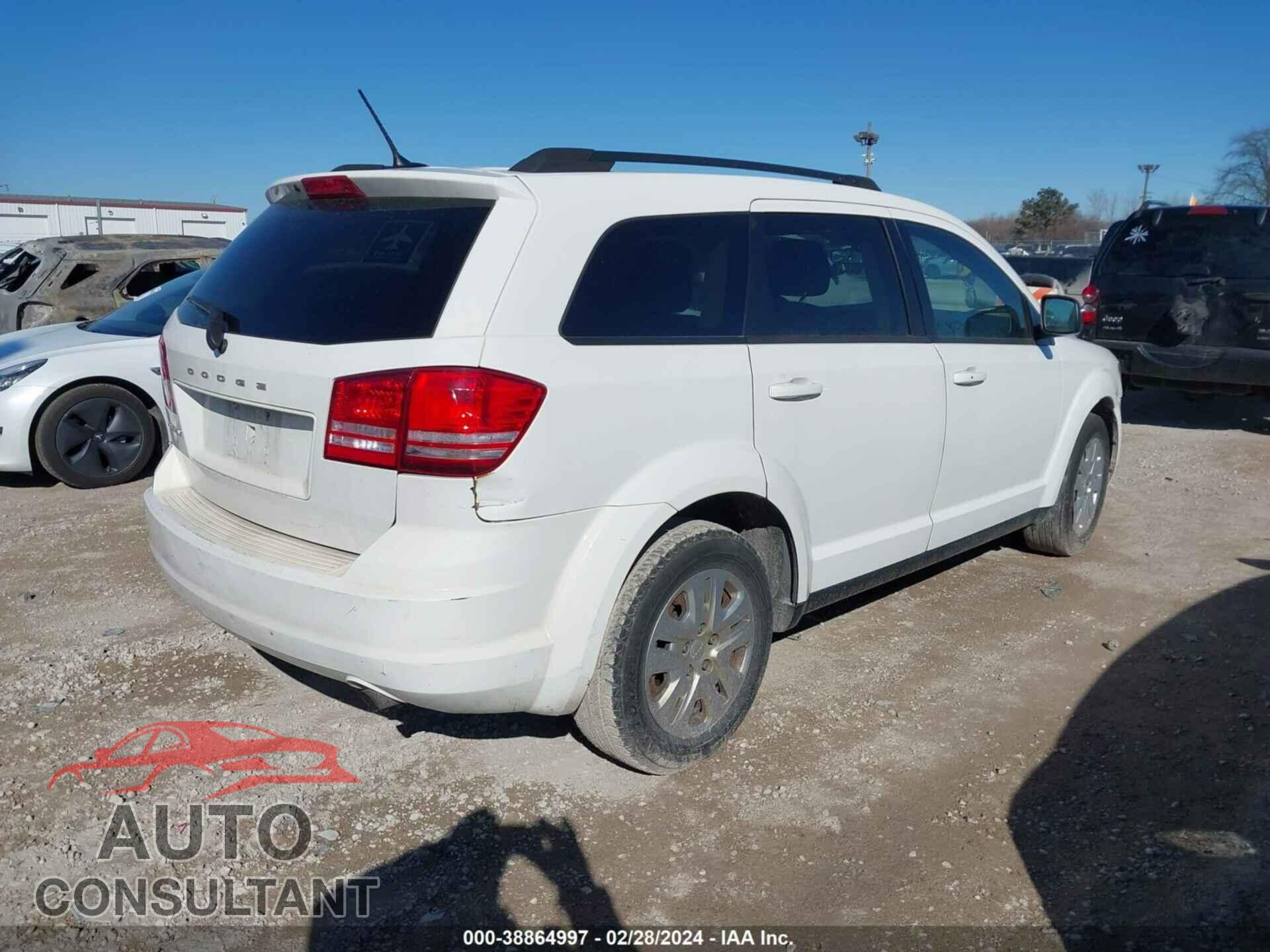 DODGE JOURNEY 2017 - 3C4PDCAB8HT603717