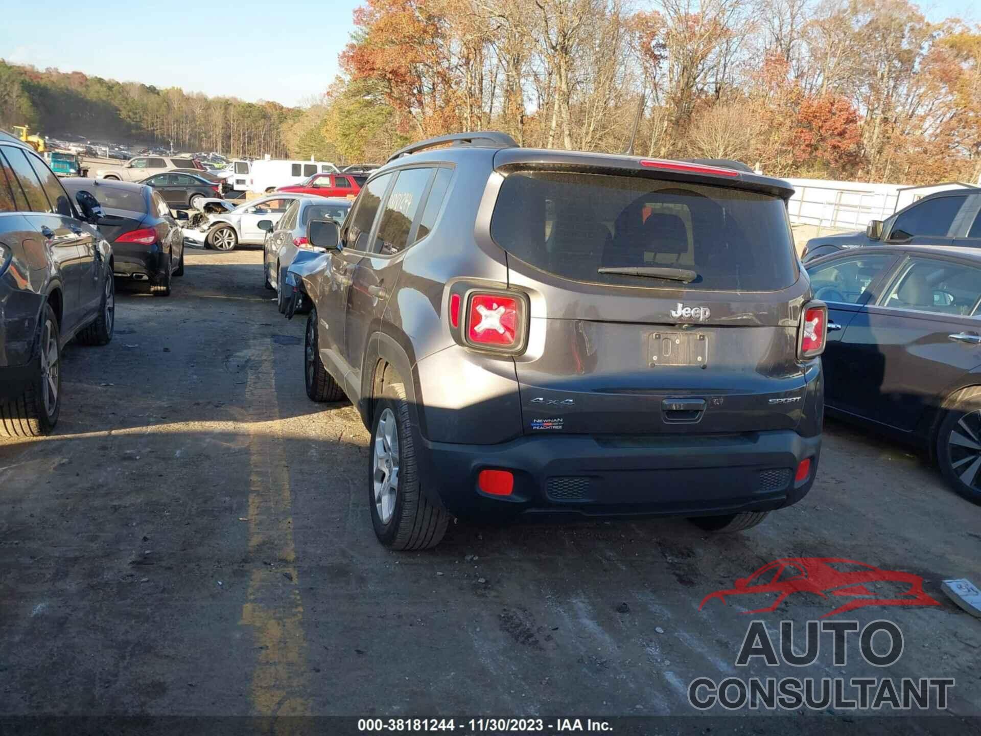 JEEP RENEGADE 2018 - ZACCJBAB1JPJ50777